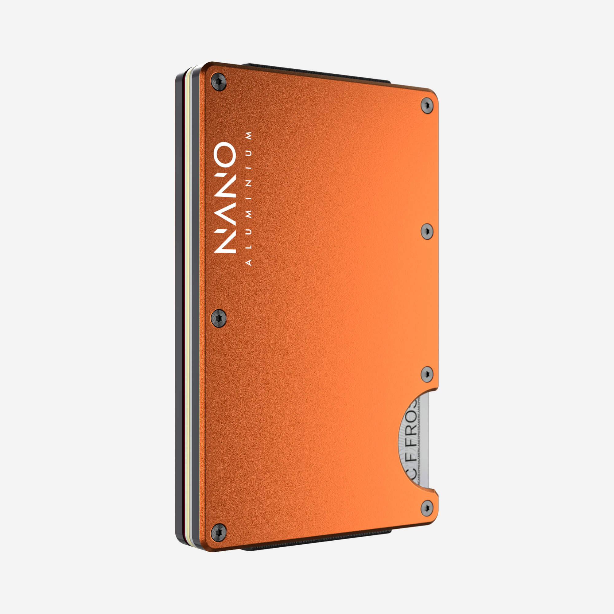 AirTag Money Clip Wallet (Ventura Orange) Everyday Bundle