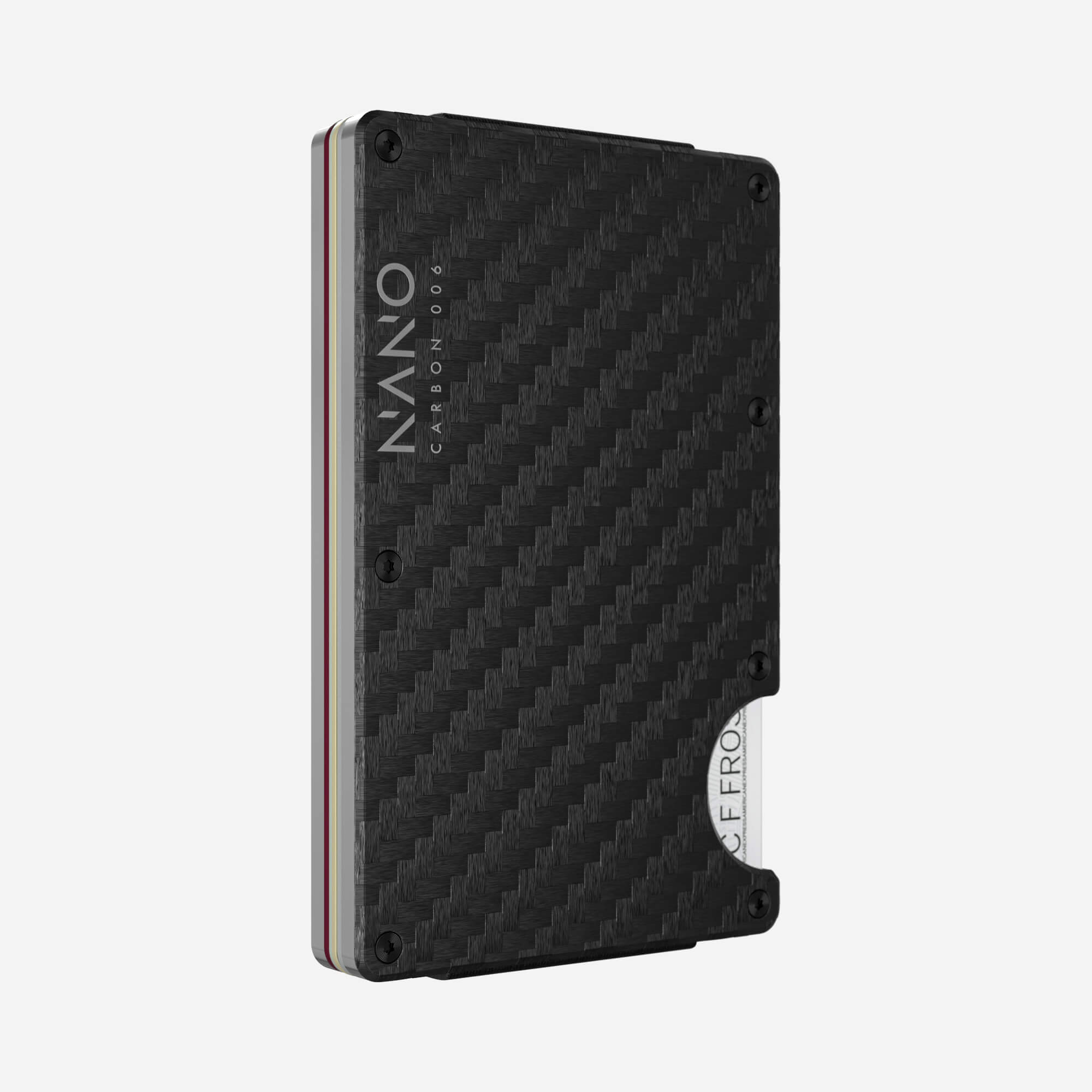 006 Money Clip Wallet (Stealth Black/Ghost Silver)