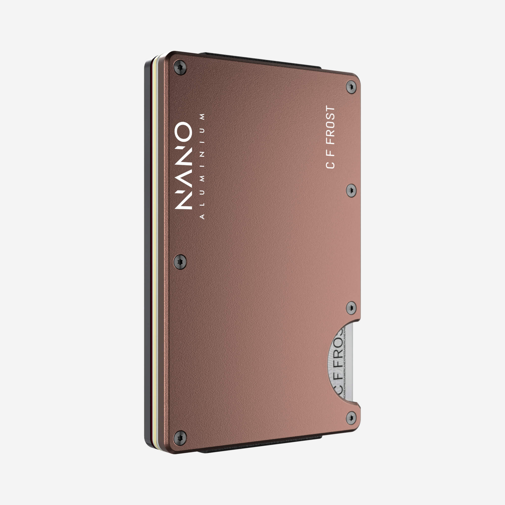 Personalised AirTag Money Clip Wallet (Sonic Copper) Essential Bundle