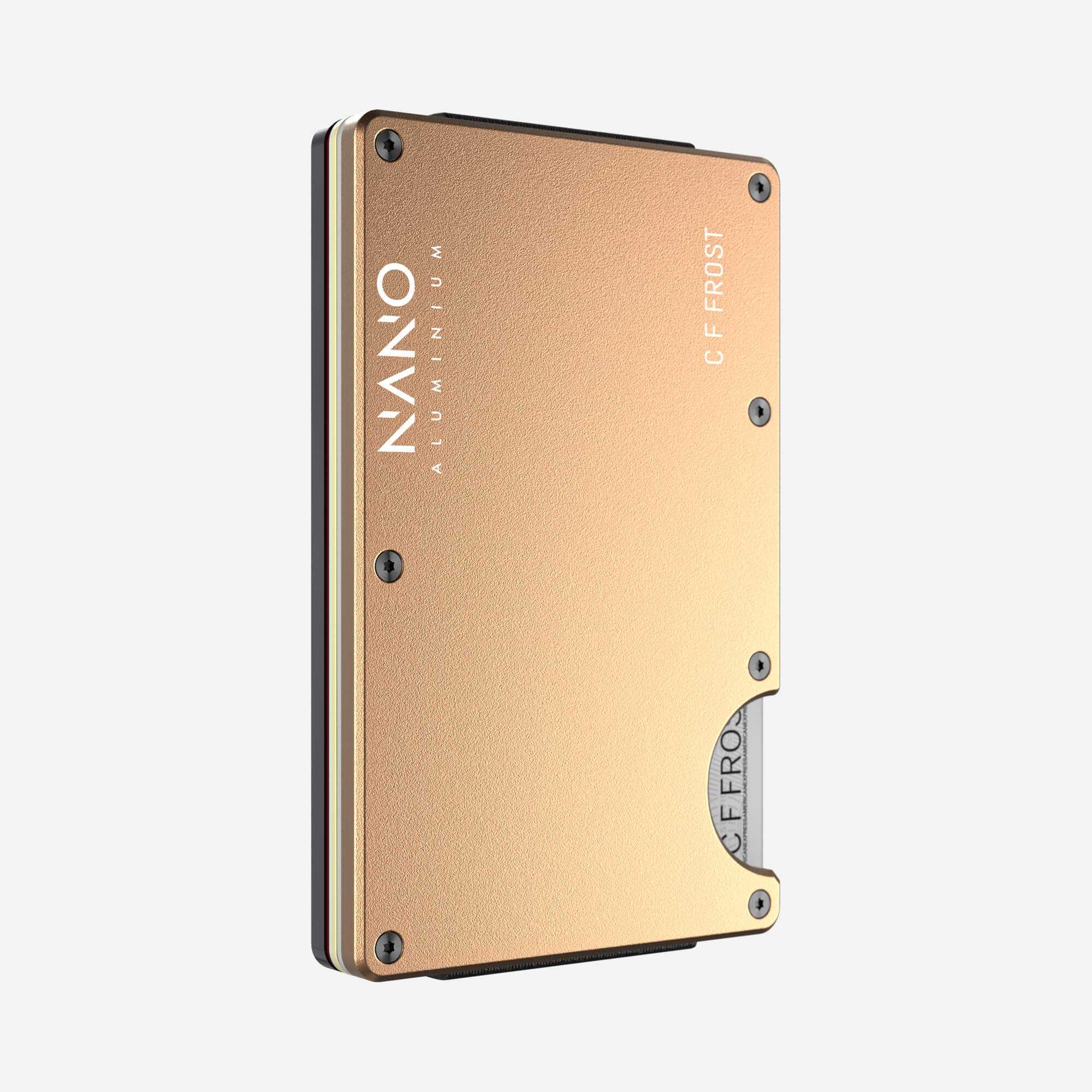 Personalised Cash Strap Wallet (Spectre Gold) Essential Bundle