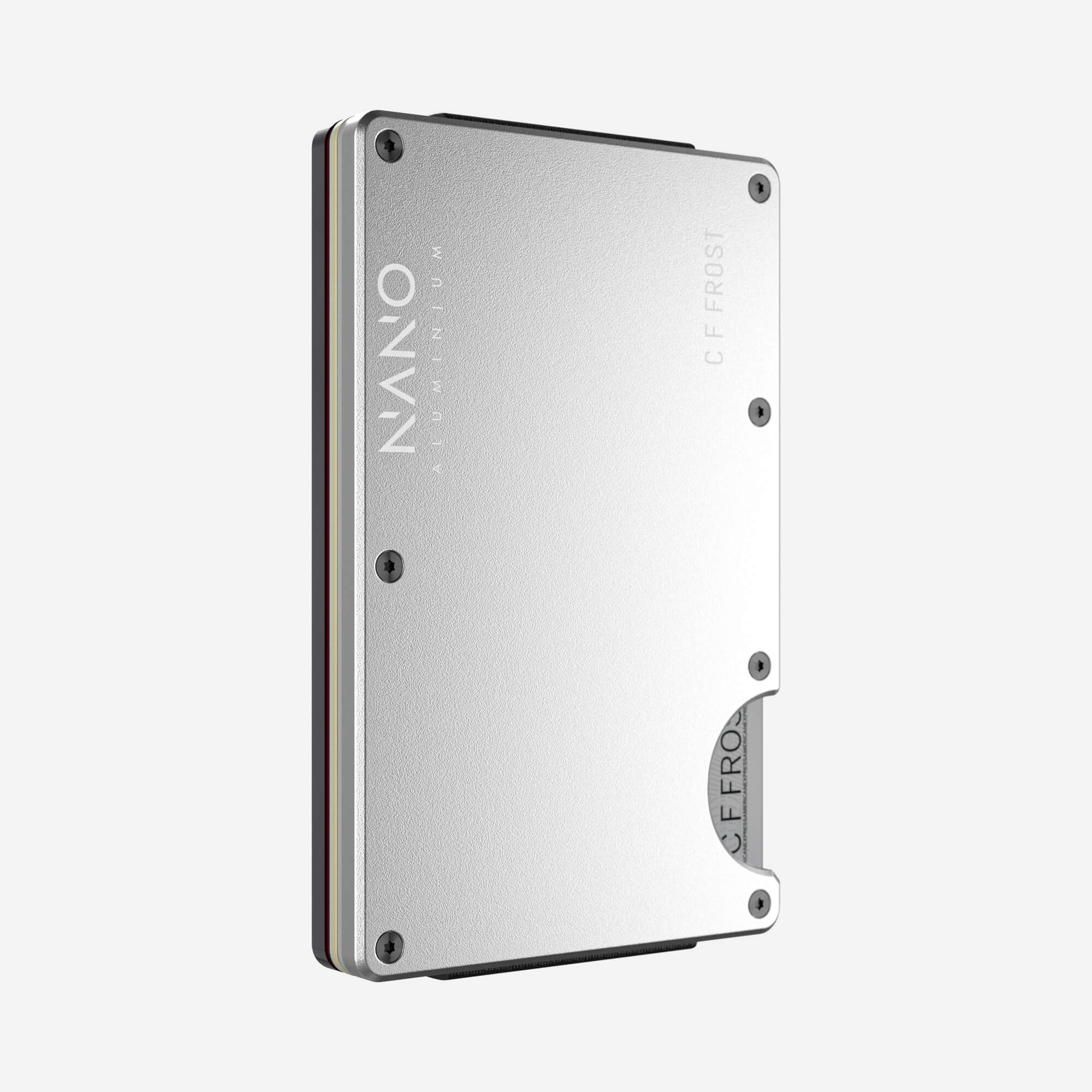 Personalised Cash Strap Wallet (Ghost Silver) Essential Bundle