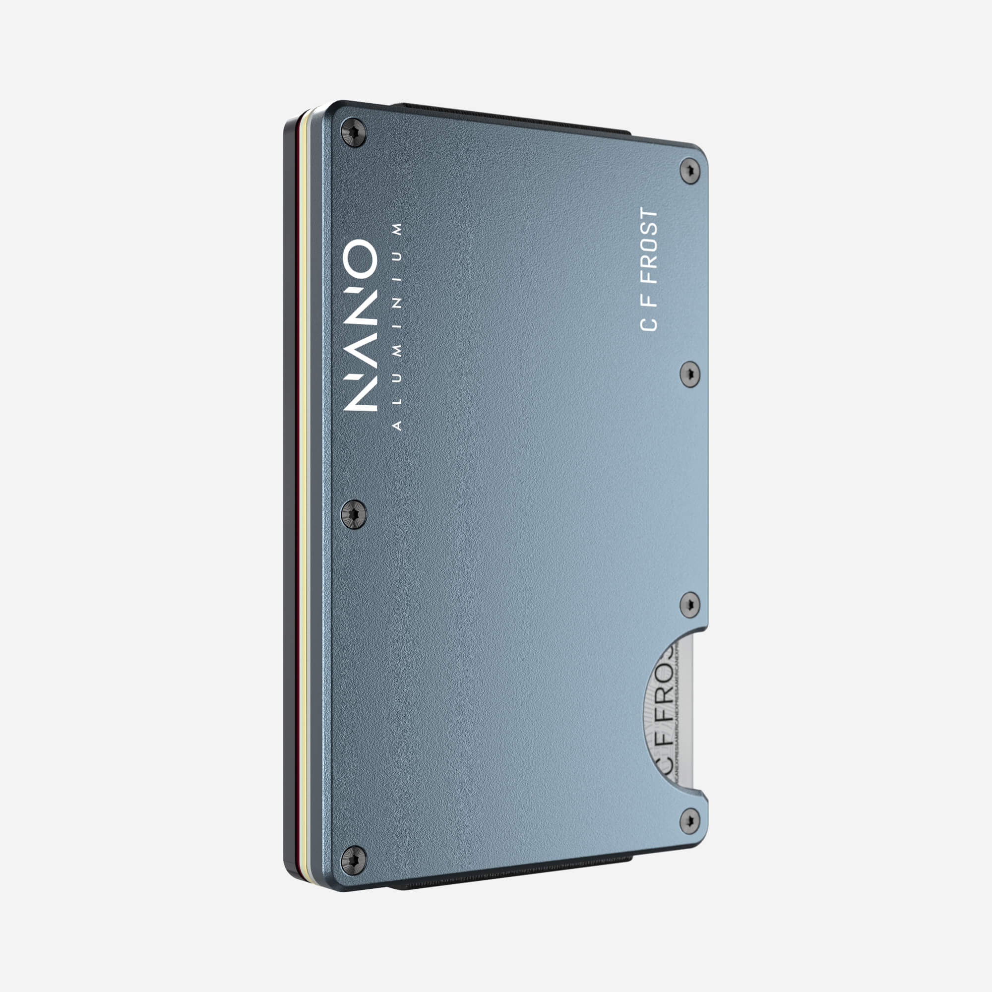 Personalised AirTag Money Clip Wallet (Forza Grey) Essential Bundle