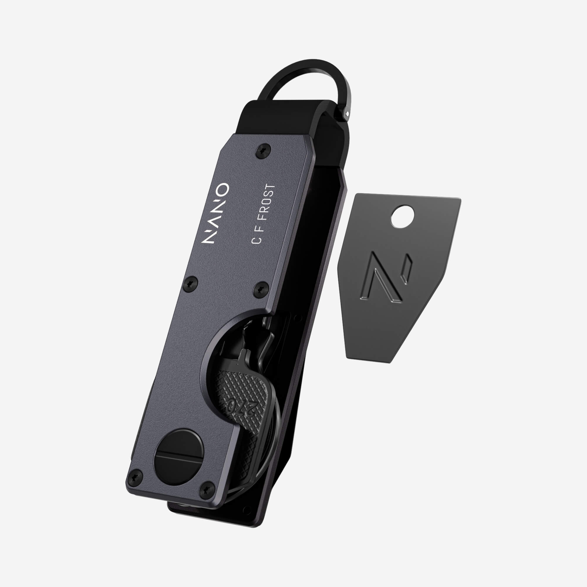 Personalised Key Case (Titan Gunmetal)