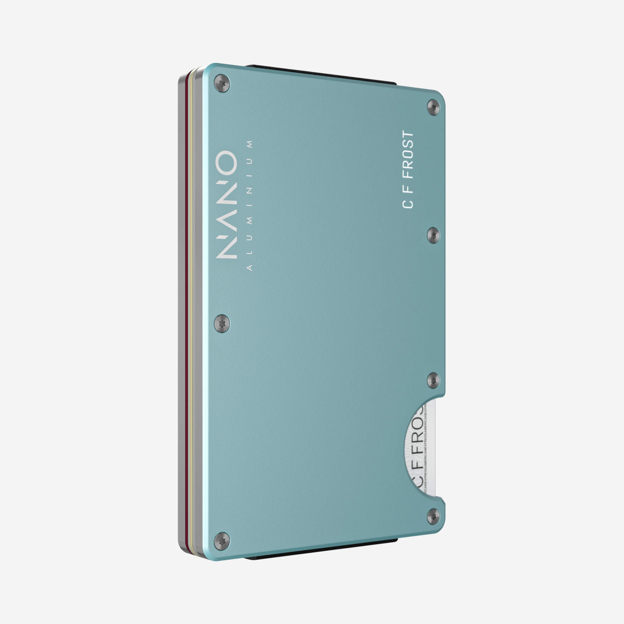 Personalised Cash Strap Wallet (Ocean Mist) Essential Bundle