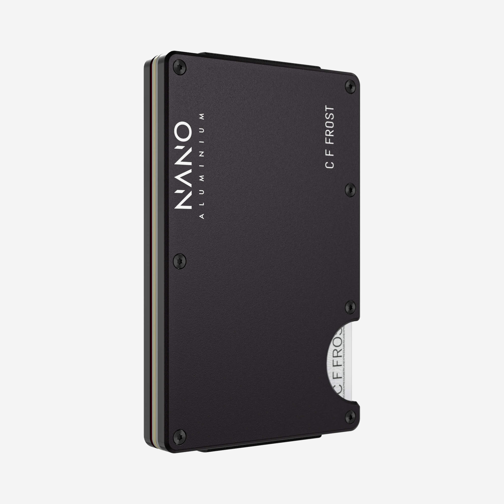 Personalised AirTag Cash Strap Wallet (Phantom Black) Ultimate Bundle
