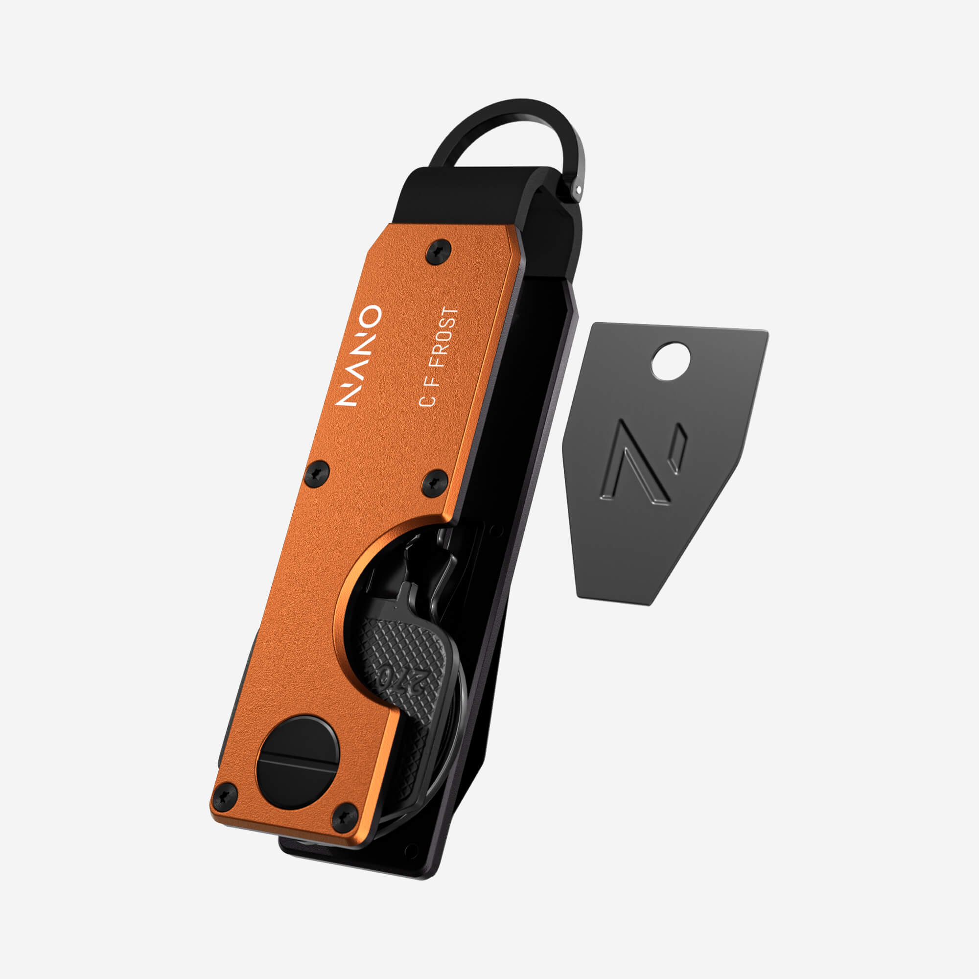 Personalised Key Case (Ventura Orange)