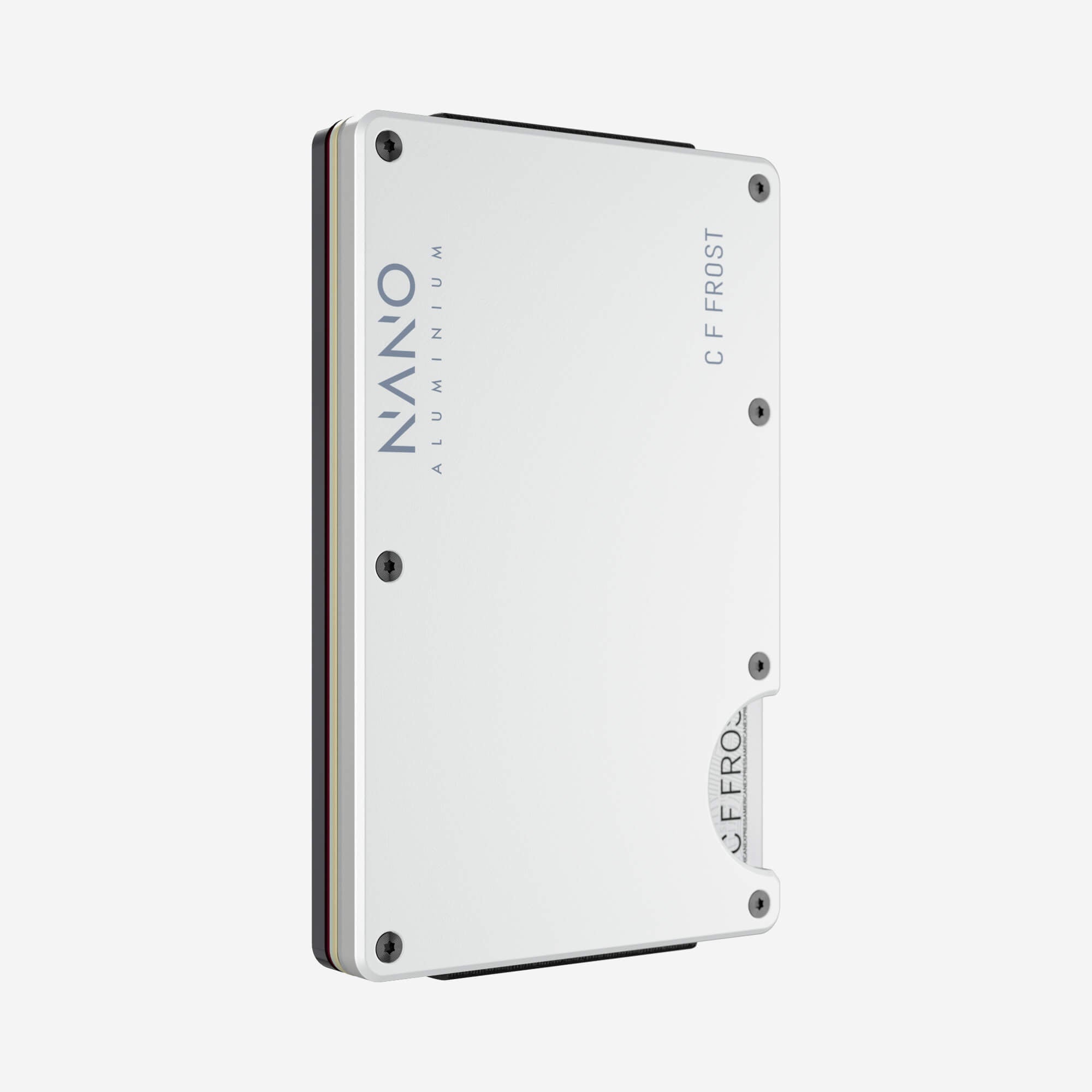 Personalised AirTag Cash Strap Wallet (Carrera White) Essential Bundle