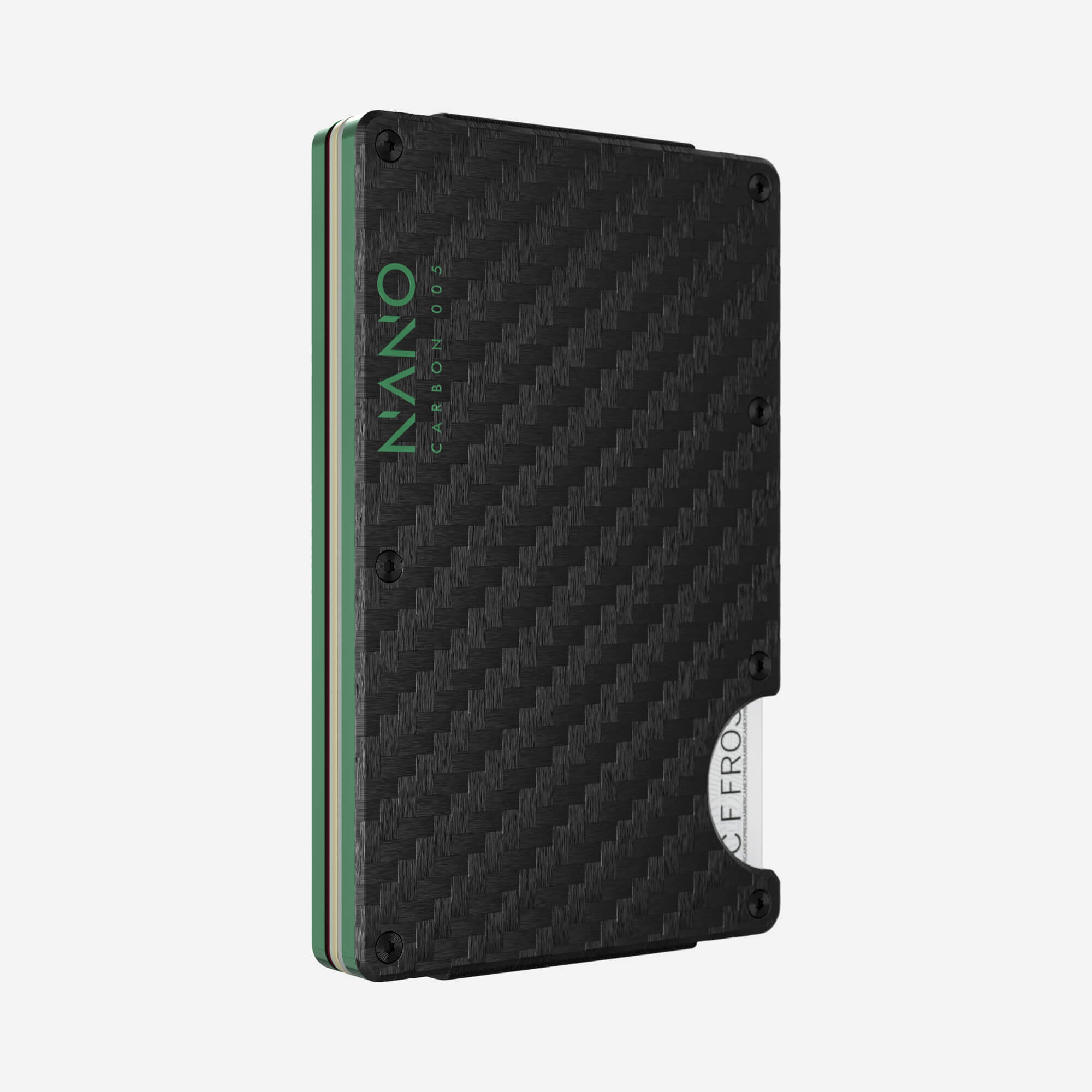 005 Money Clip Wallet (Stealth Black/Viper Green)