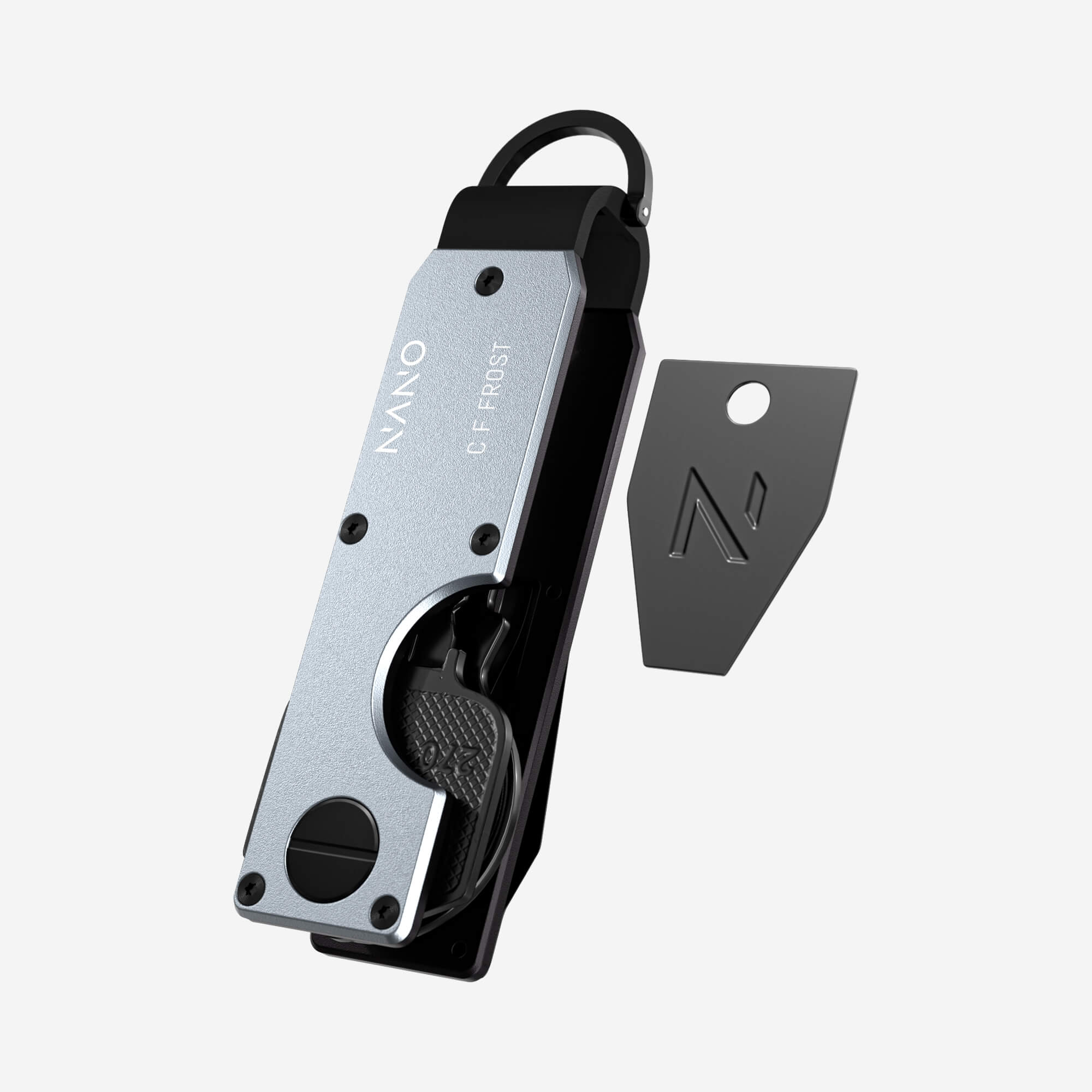 Personalised Key Case (Spyder Grey)