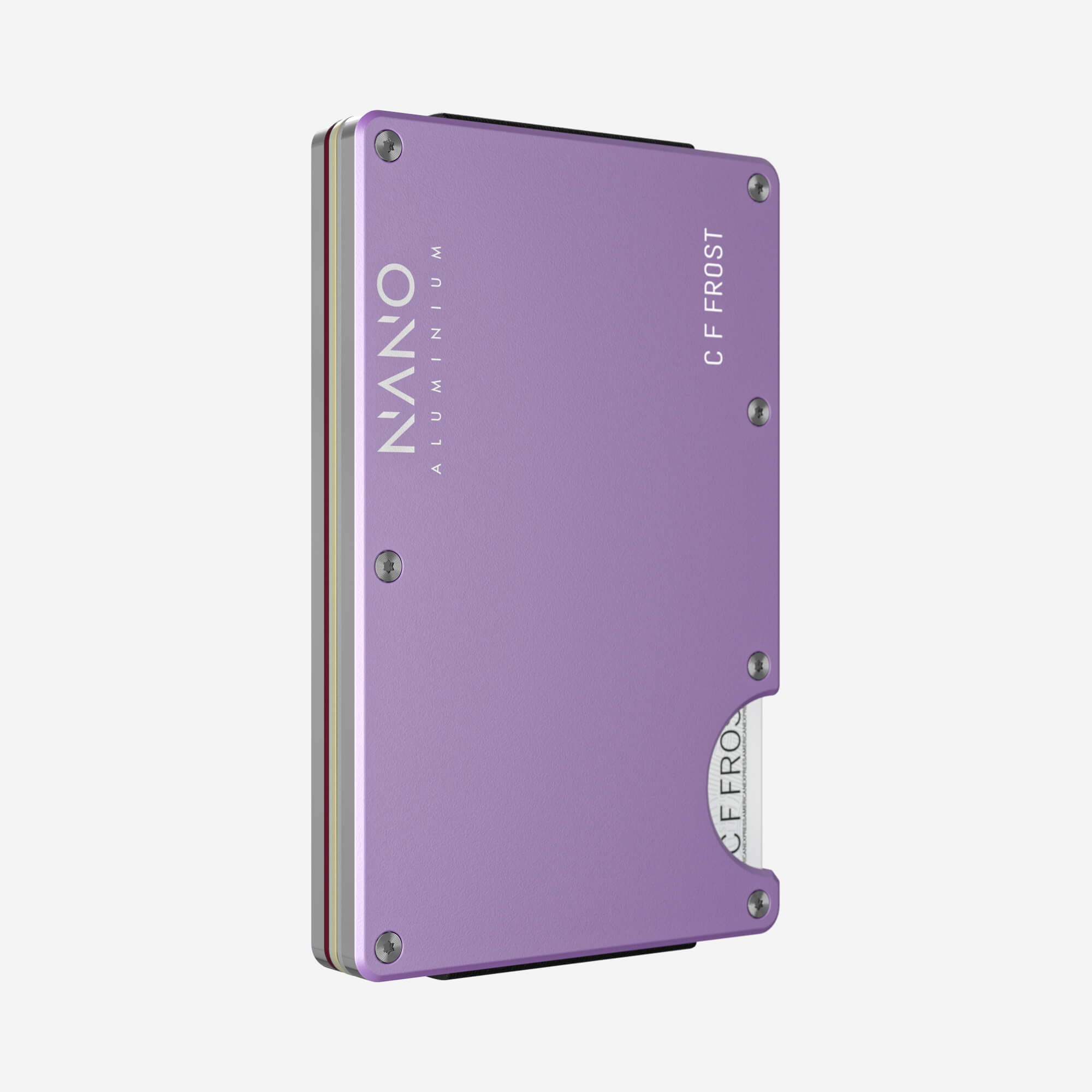 Personalised Money Clip Wallet (Twilight Lilac) Essential Bundle