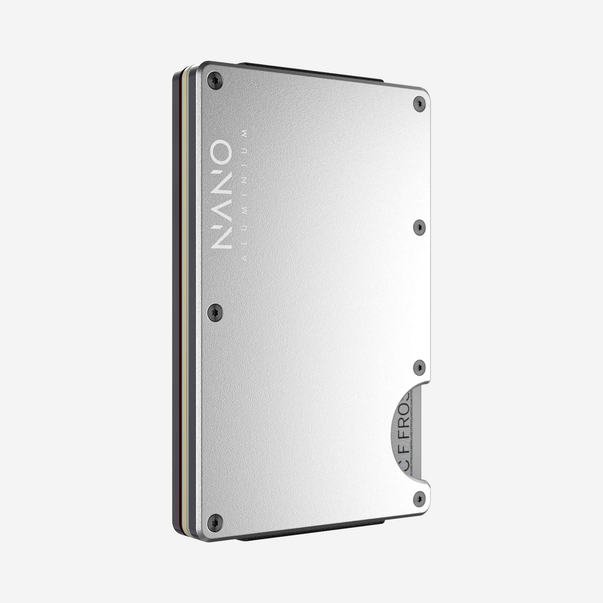 AirTag Cash Strap Wallet (Ghost Silver) Everyday Bundle