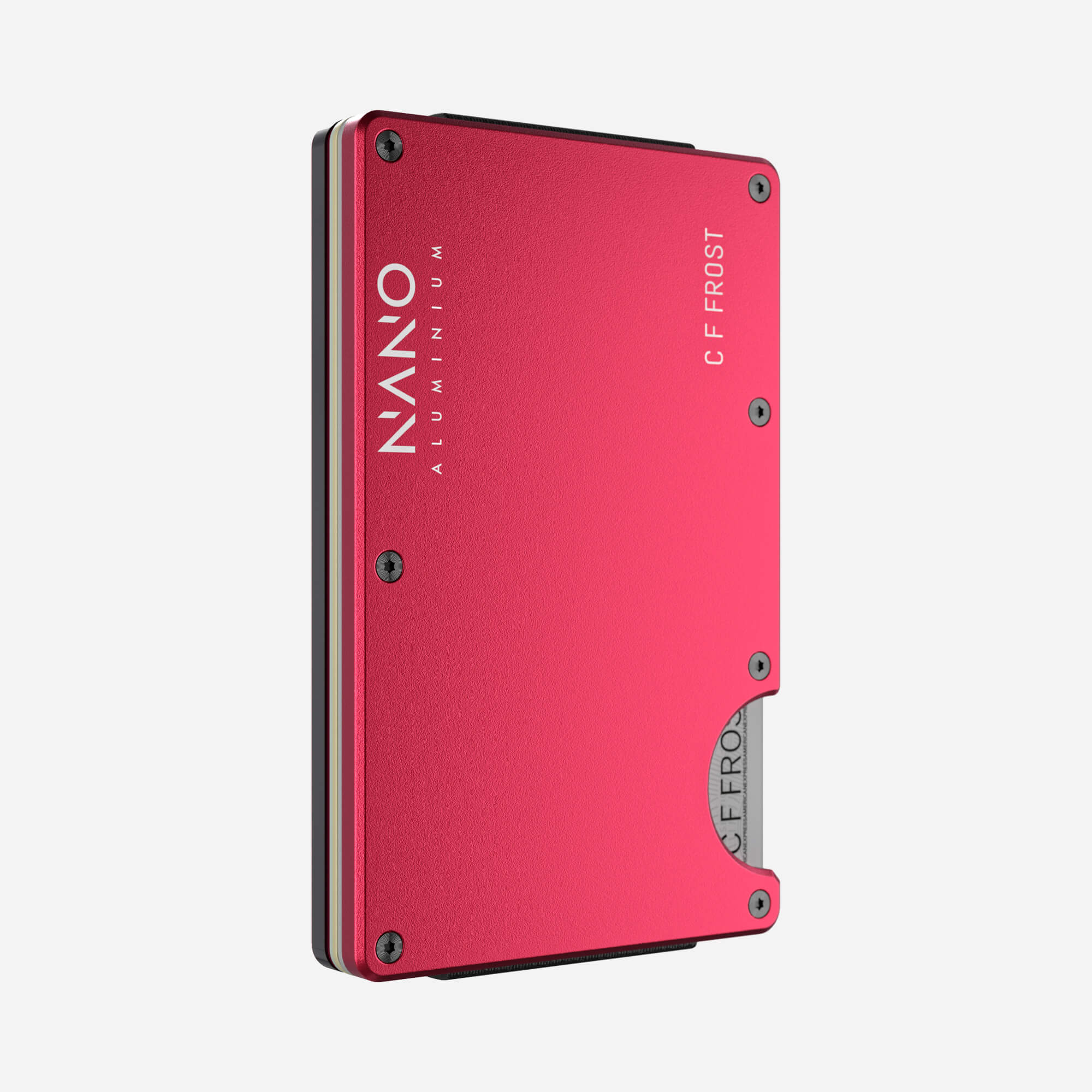 Personalised Cash Strap Wallet (Volcano Red) Essential Bundle