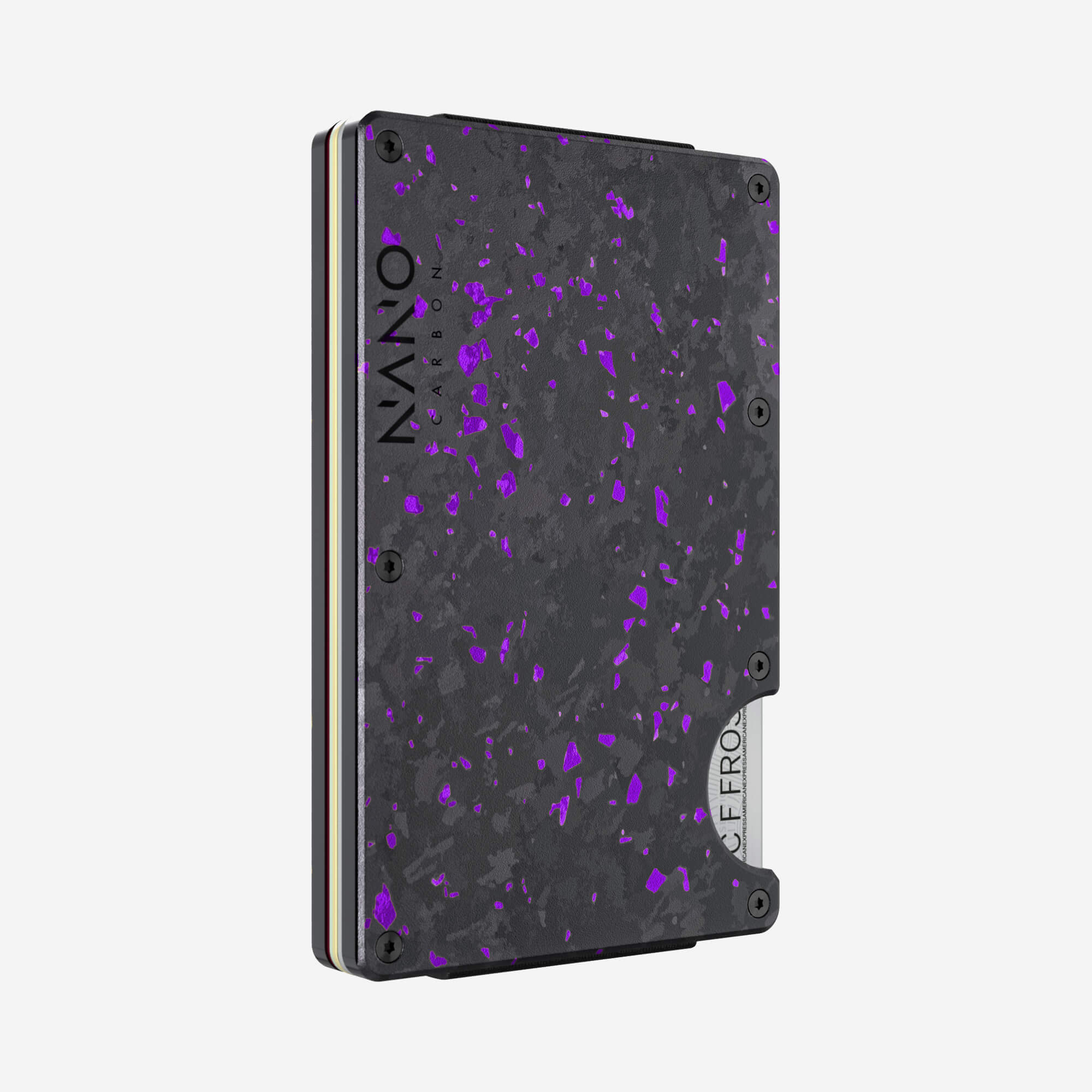 Cash Strap Wallet (Nero/Viola)