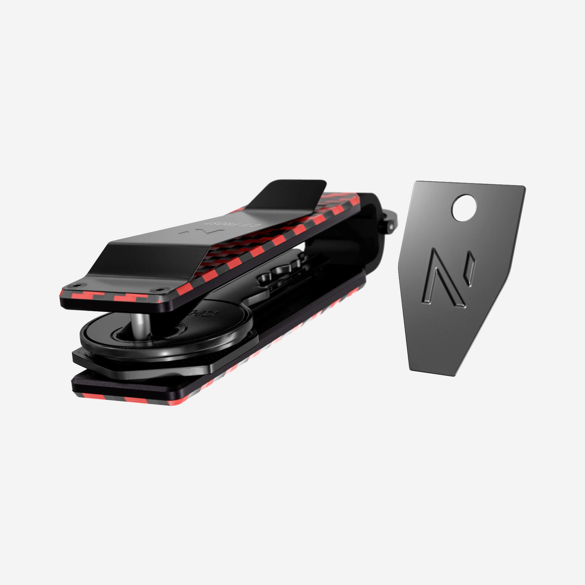 Personalised Key Case (Diablo Red/Stealth Black)