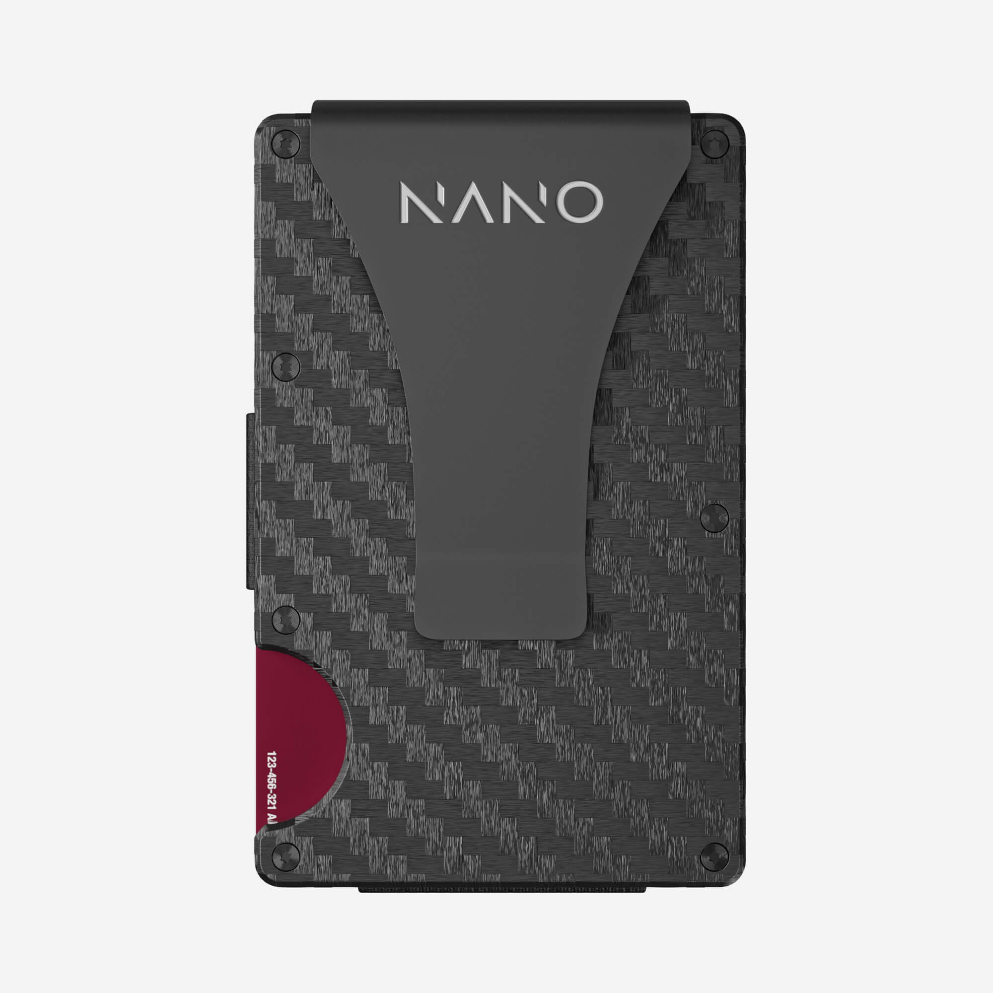 006 Money Clip Wallet (Stealth Black/Ghost Silver)