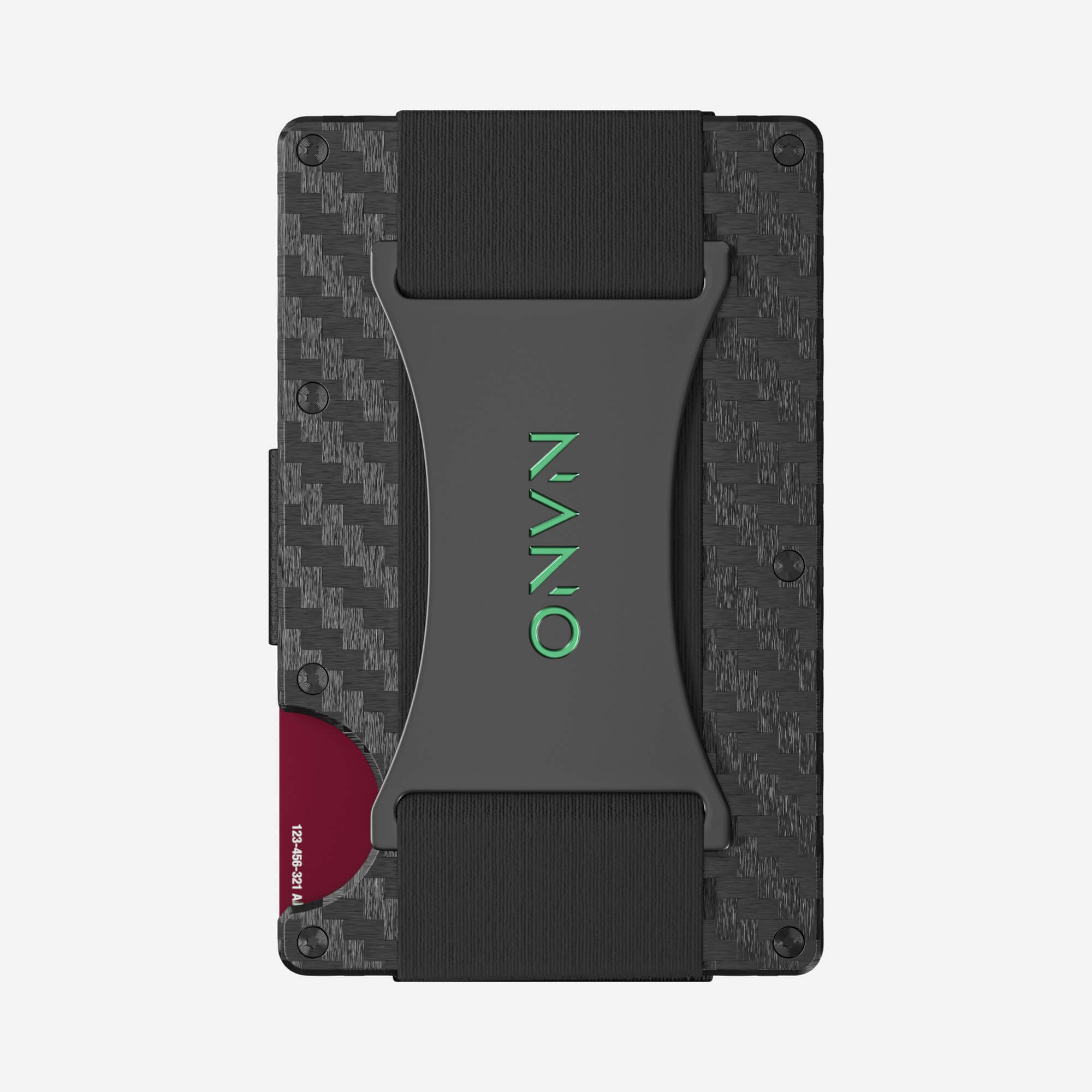 005 Cash Strap Wallet (Stealth Black/Viper Green)