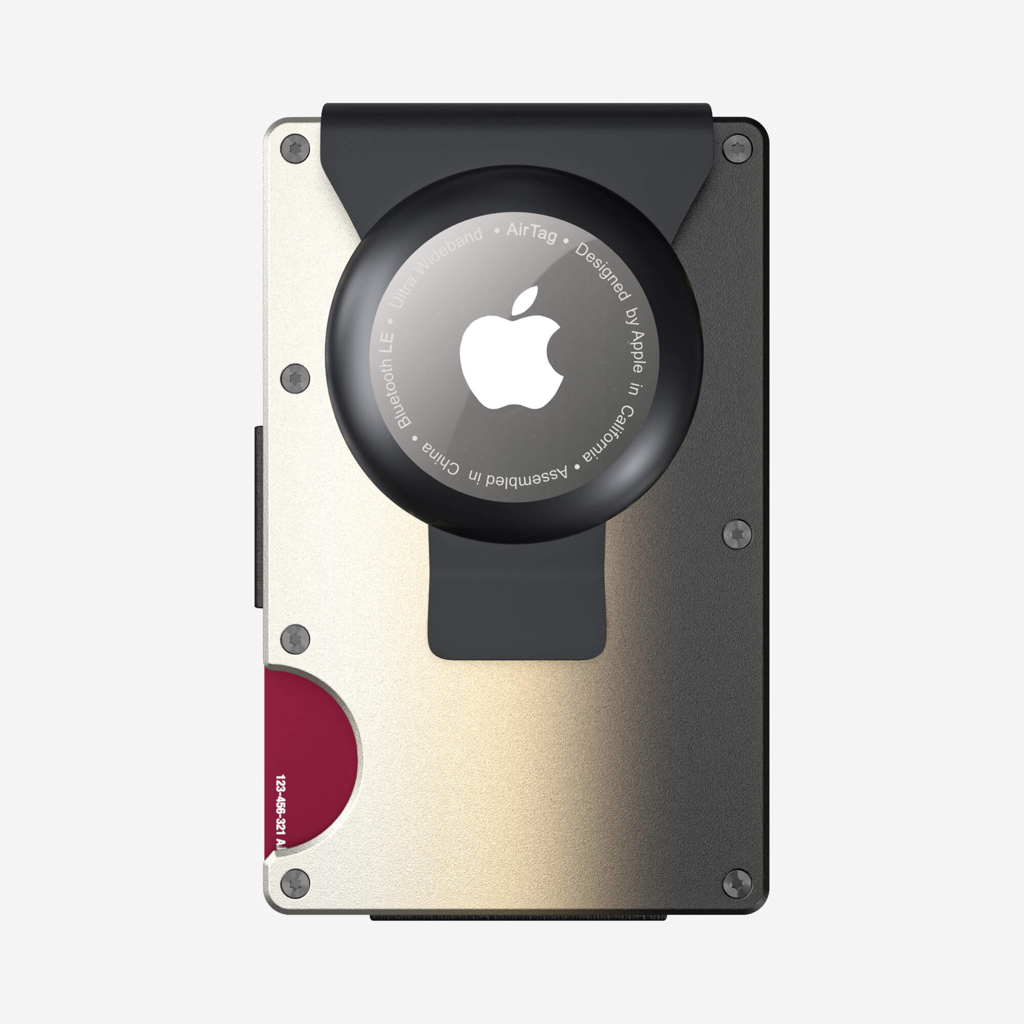 AirTag Money Clip Wallet (Onyx Eclipse) Everyday Bundle