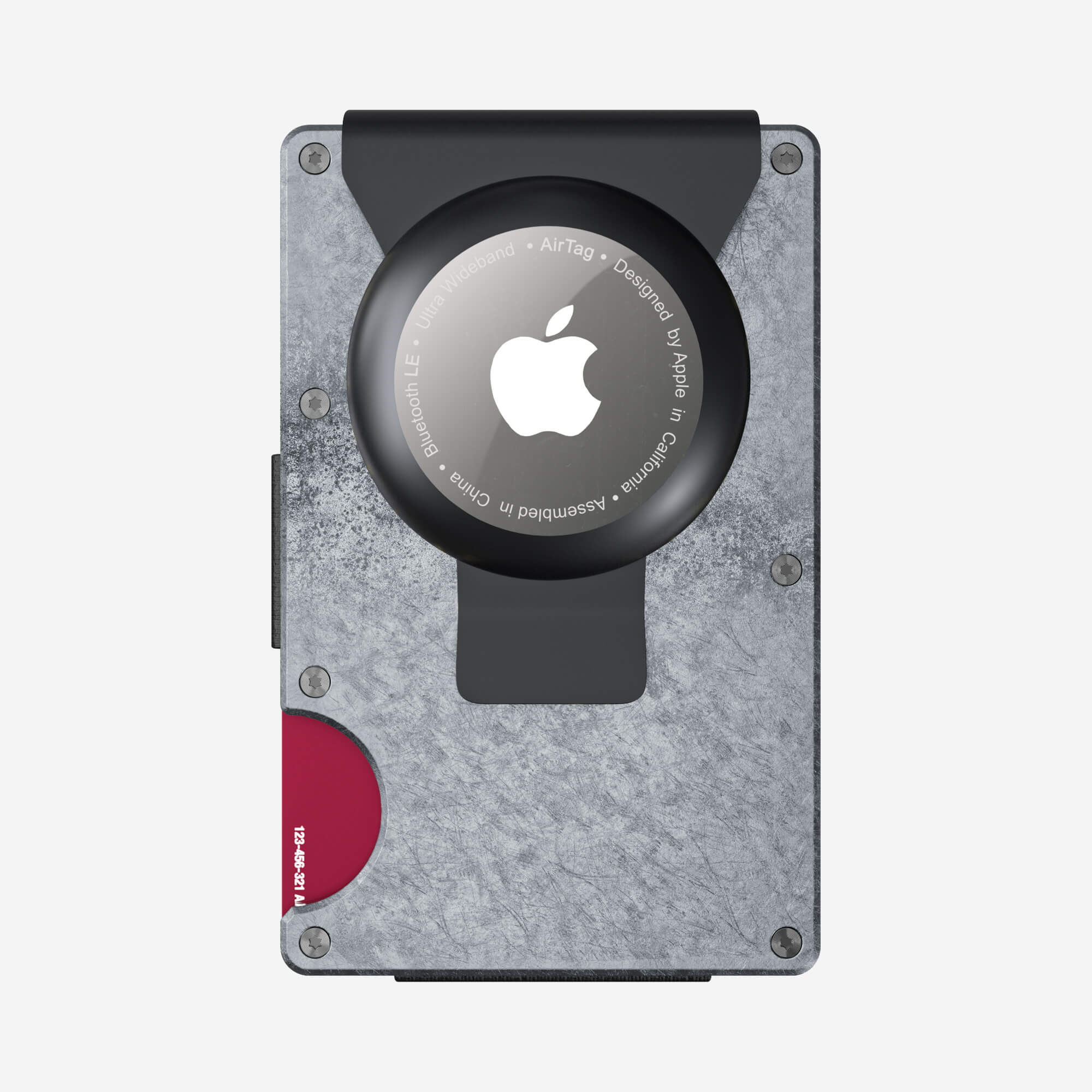 AirTag Money Clip Wallet (Dark Storm) Essential Bundle