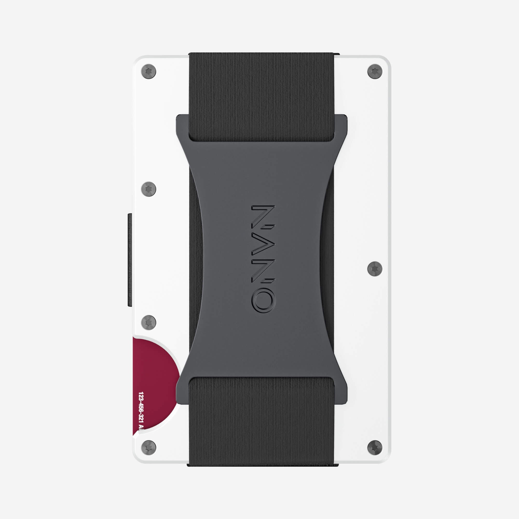 Cash Strap Wallet (Carrera White) Essential Bundle