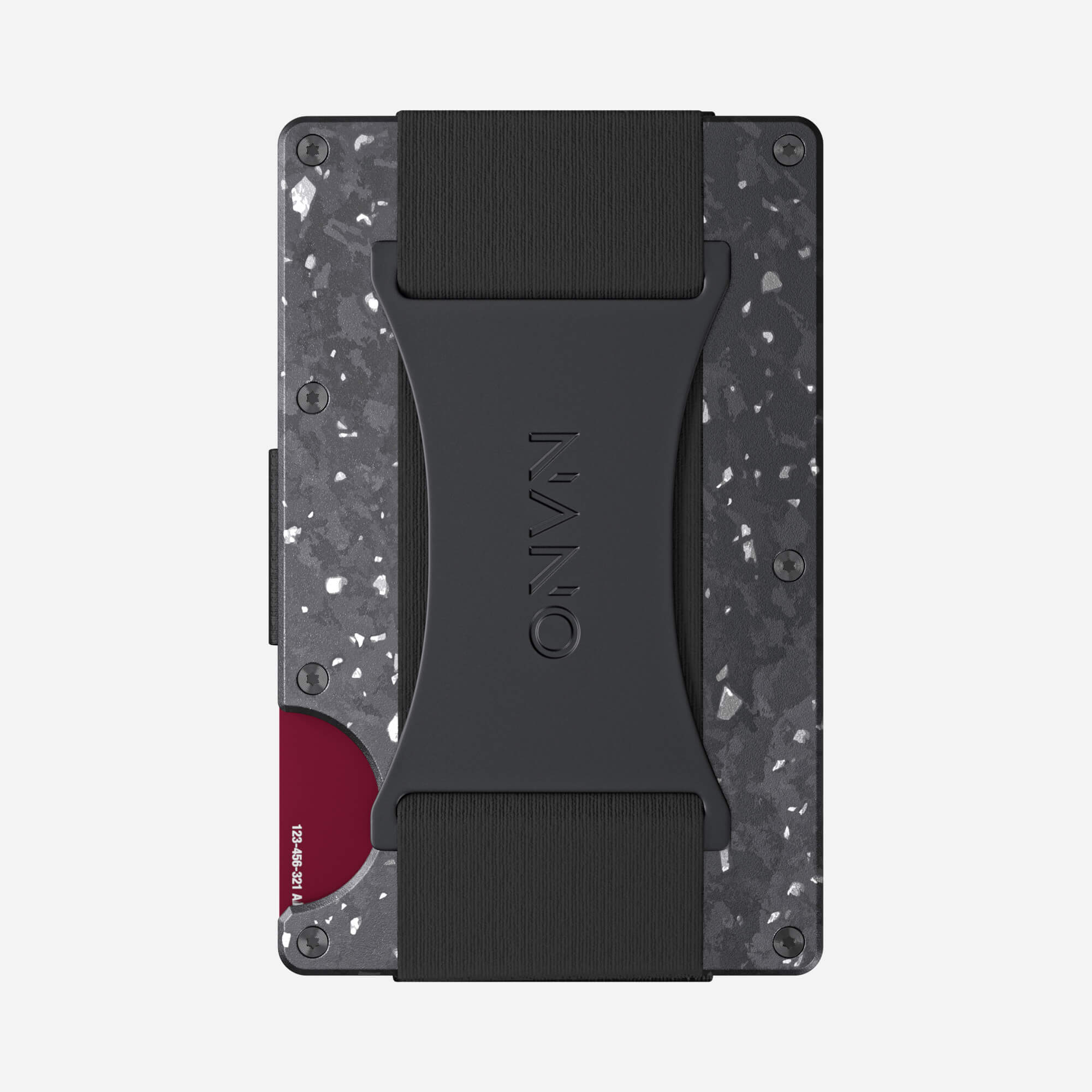 Cash Strap Wallet (Nero/Argento) Ultimate Bundle