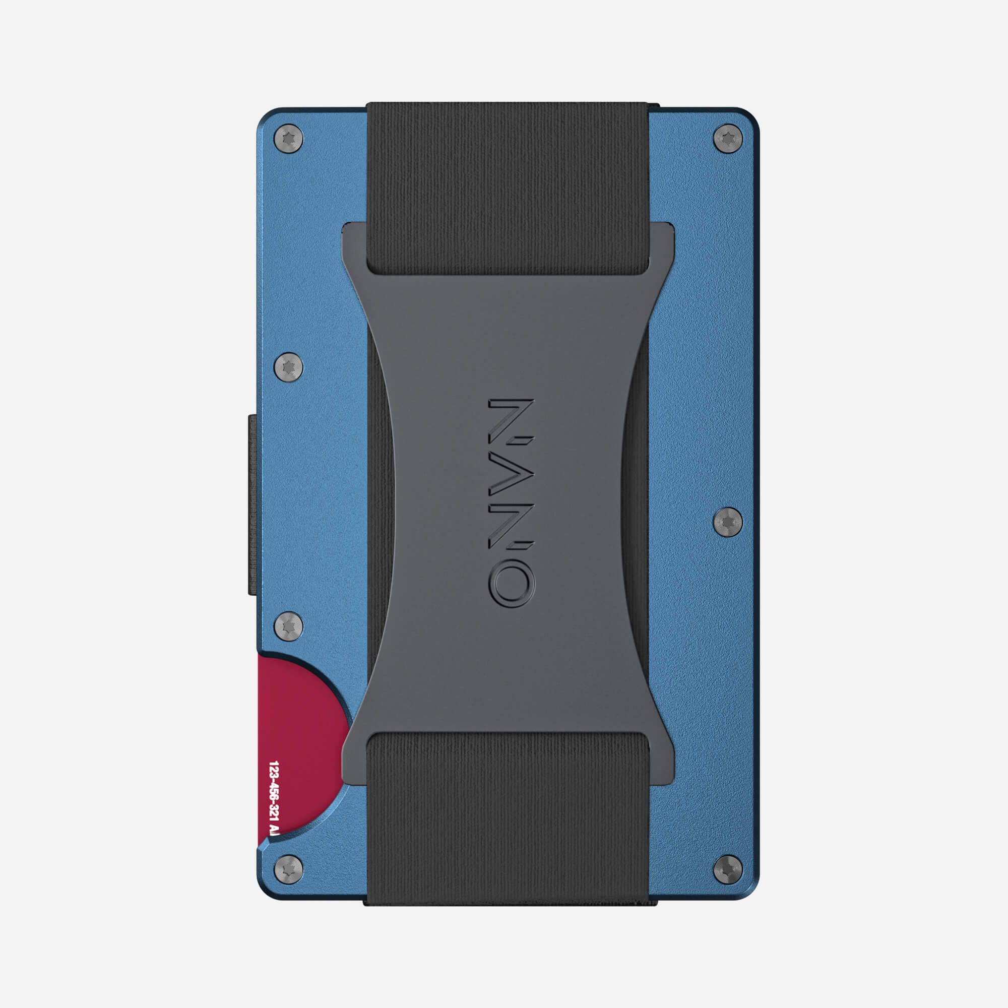 Personalised Cash Strap Wallet (Riviera Navy) Everyday Bundle