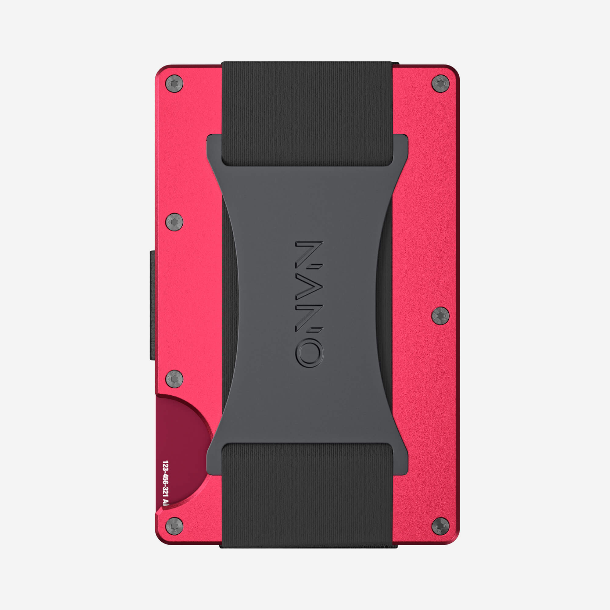 Cash Strap Wallet (Volcano Red) Essential Bundle