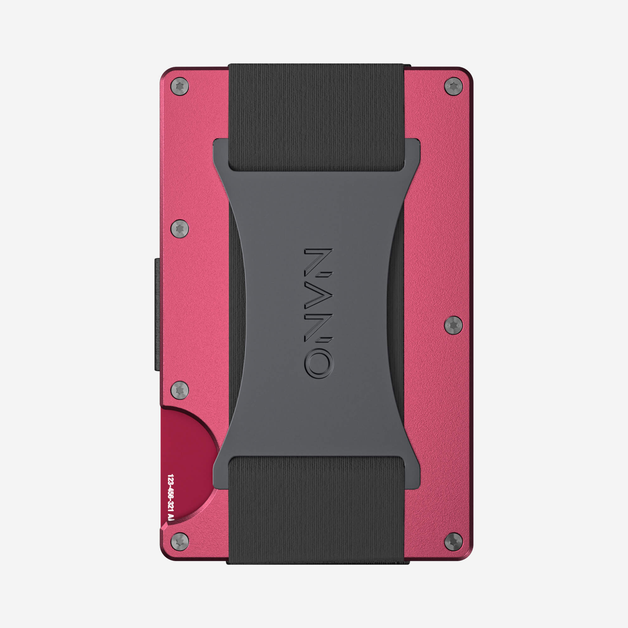 Personalised Cash Strap Wallet (Portofino Red) Essential Bundle