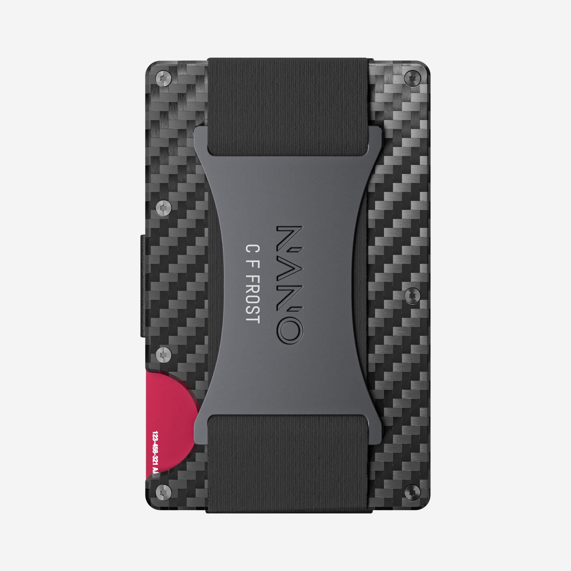 Personalised Cash Strap Wallet (Stealth Black) Essential Bundle