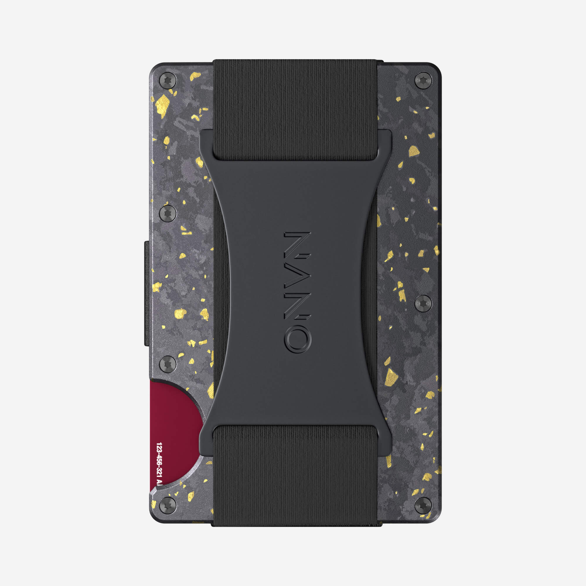 Cash Strap Wallet (Nero/Oro) Ultimate Bundle