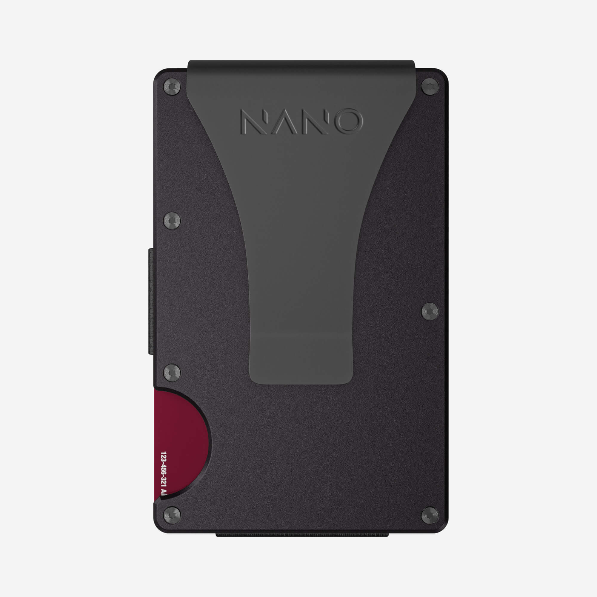 Money Clip Wallet (Phantom Black) Essential Bundle