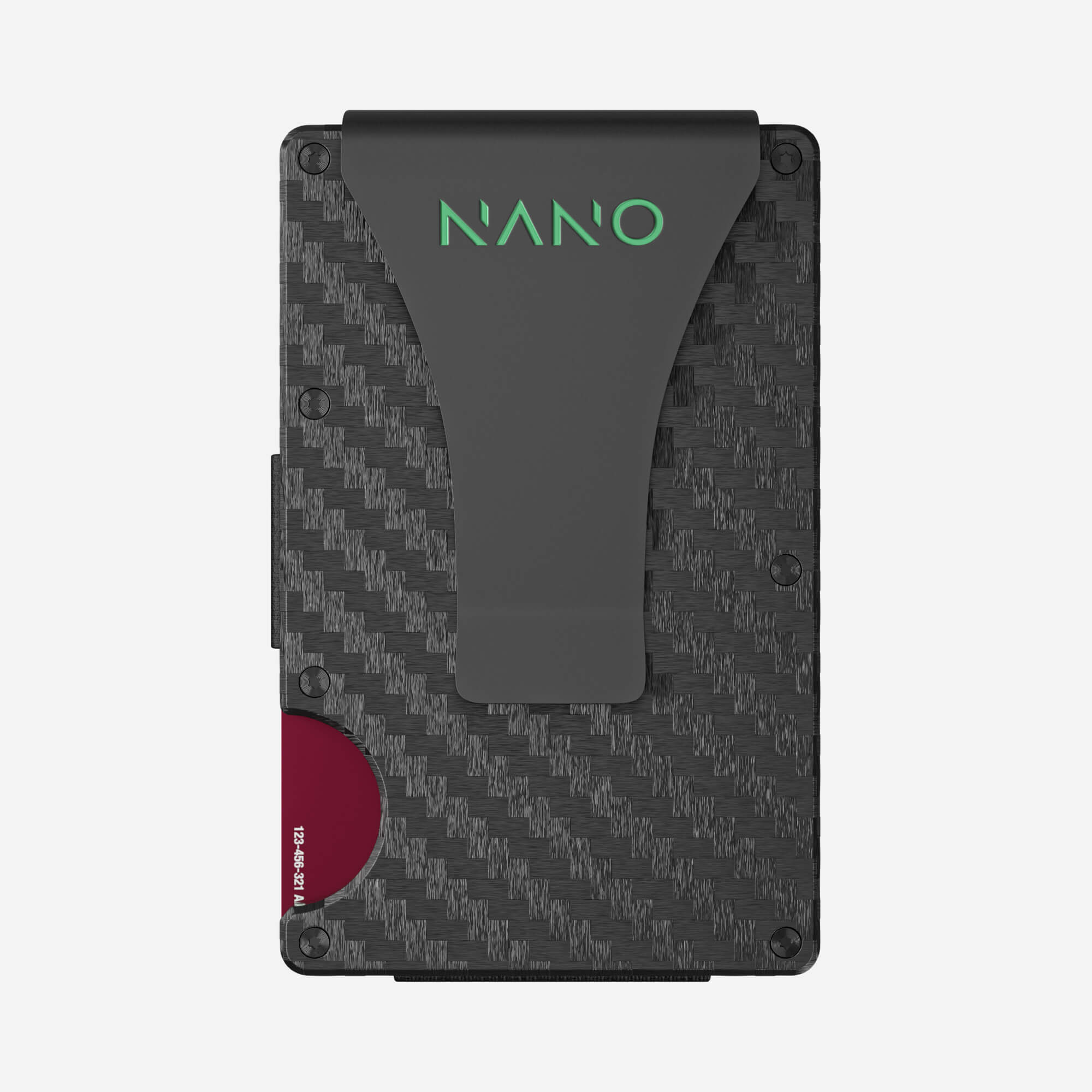 005 Money Clip Wallet (Stealth Black/Viper Green)