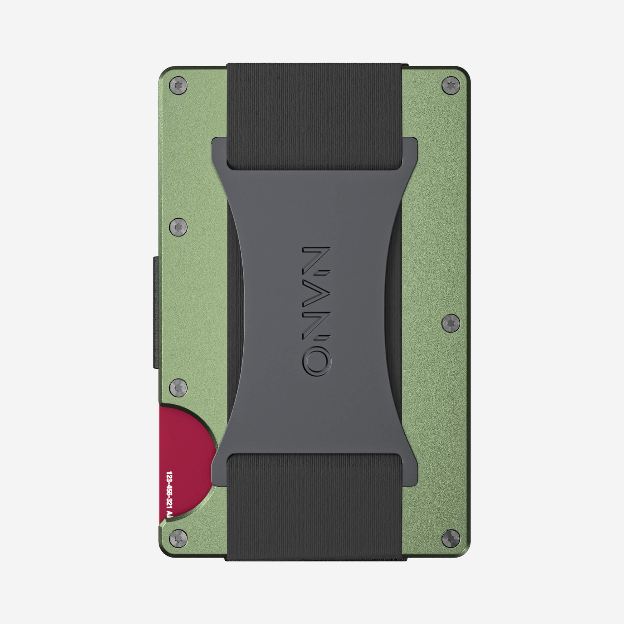 Personalised Cash Strap Wallet (Heritage Green) Everyday Bundle