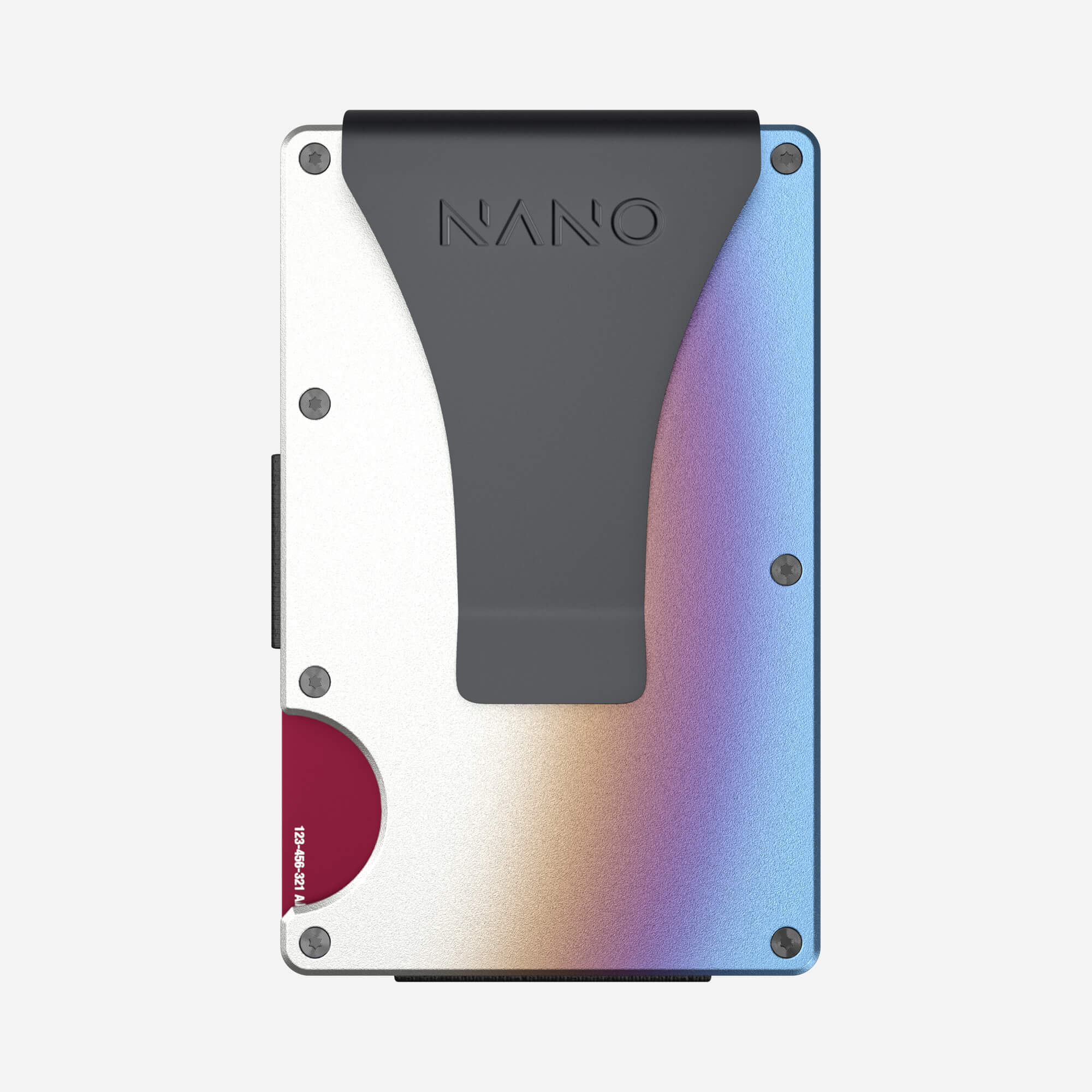 Money Clip Wallet (Flame Burnt) Essential Bundle