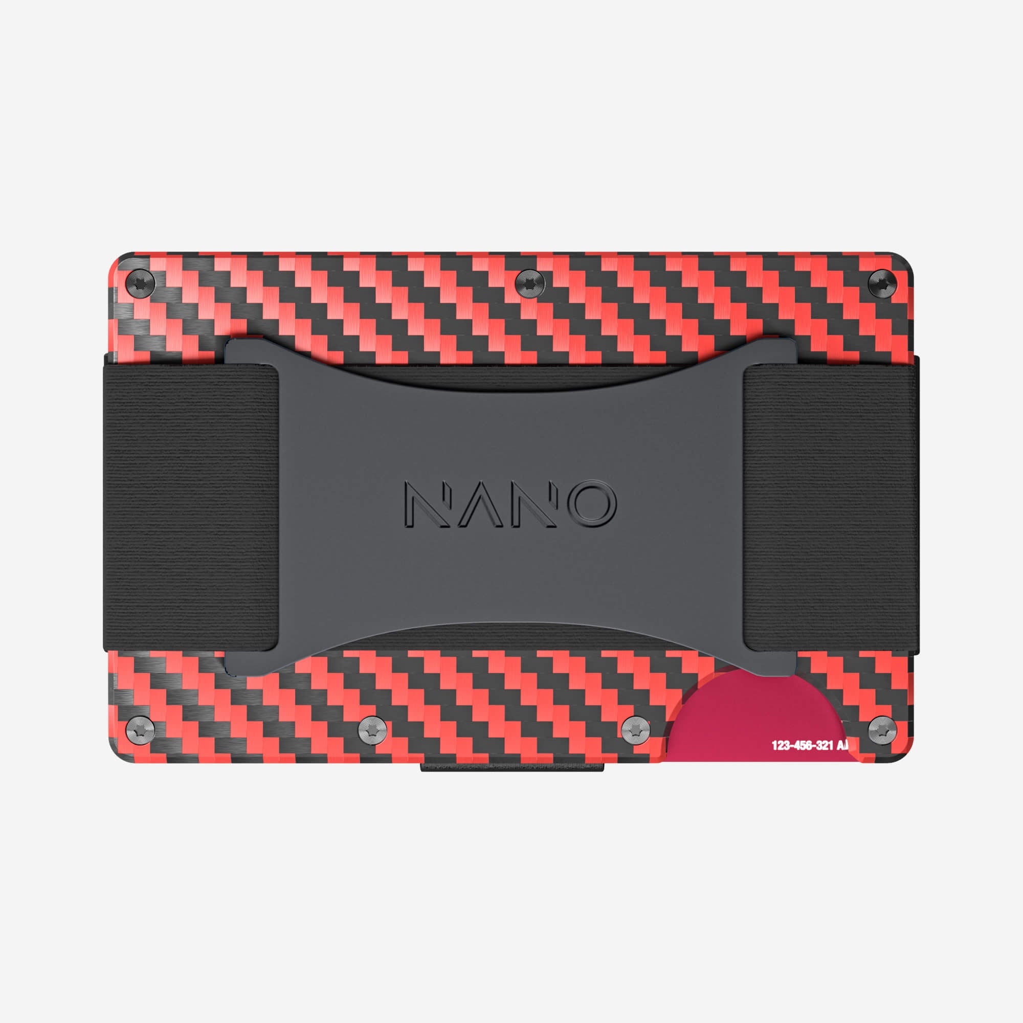 Cash Strap Wallet (Diablo Red/Stealth Black) Everyday Bundle