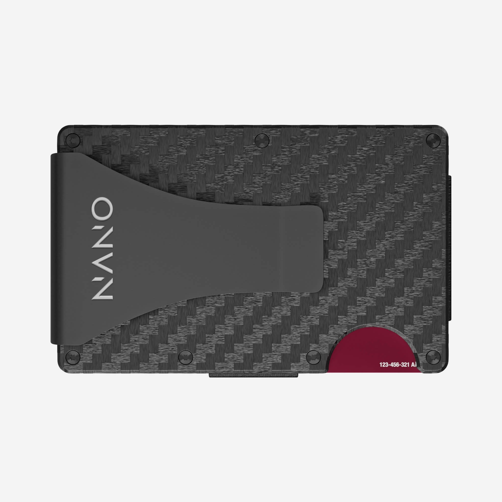 006 Money Clip Wallet (Stealth Black/Ghost Silver)