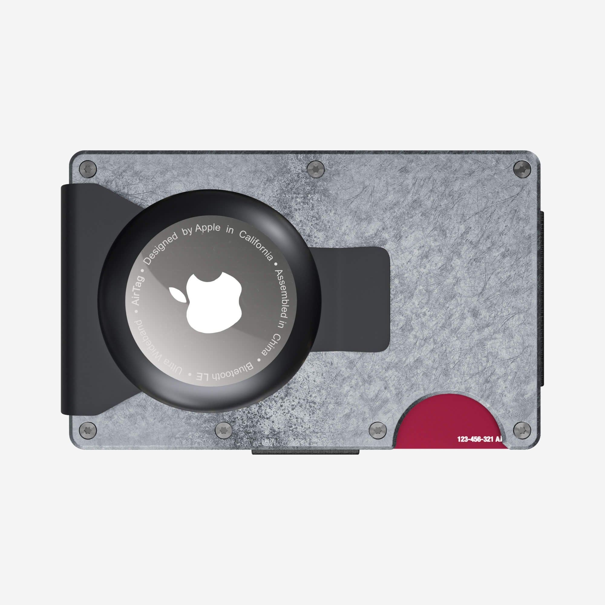 AirTag Money Clip Wallet (Dark Storm) Essential Bundle