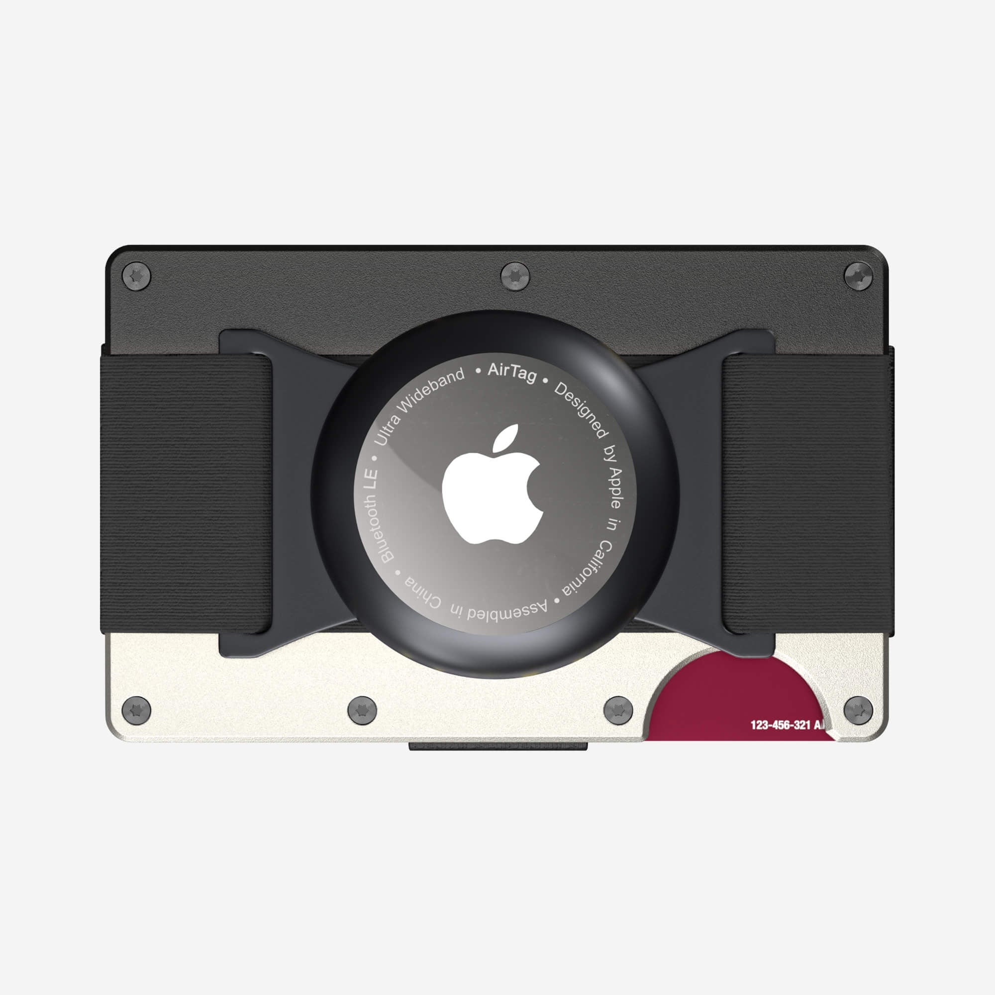 AirTag Cash Strap Wallet (Onyx Eclipse) Everyday Bundle