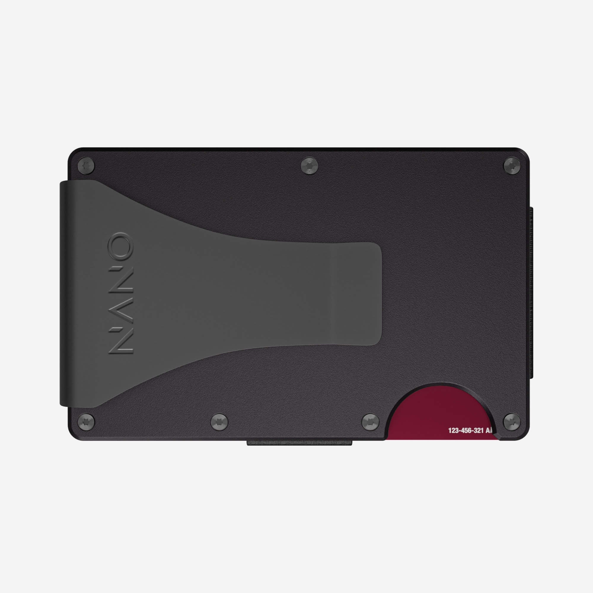 Money Clip Wallet (Phantom Black) Essential Bundle