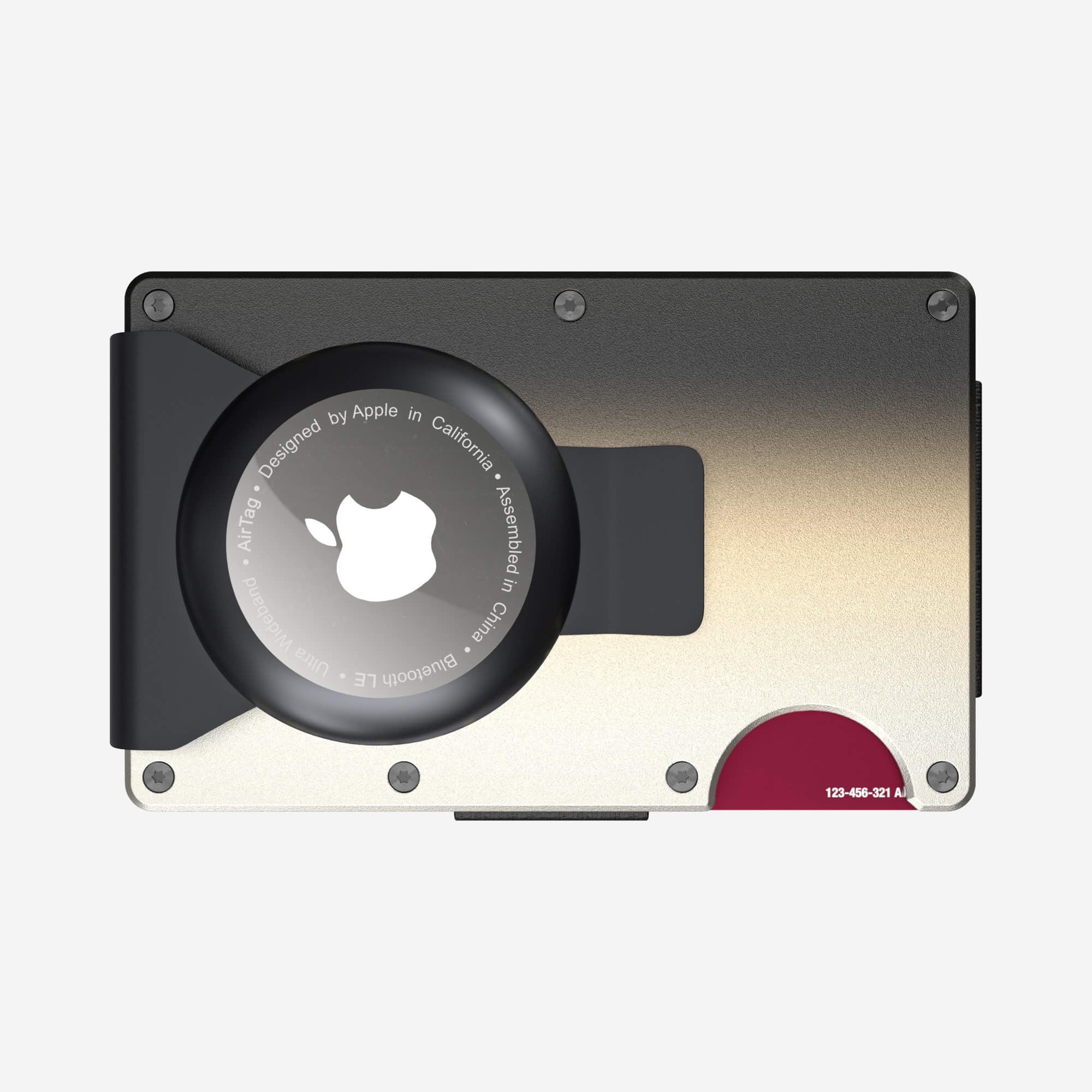 AirTag Money Clip Wallet (Onyx Eclipse) Everyday Bundle