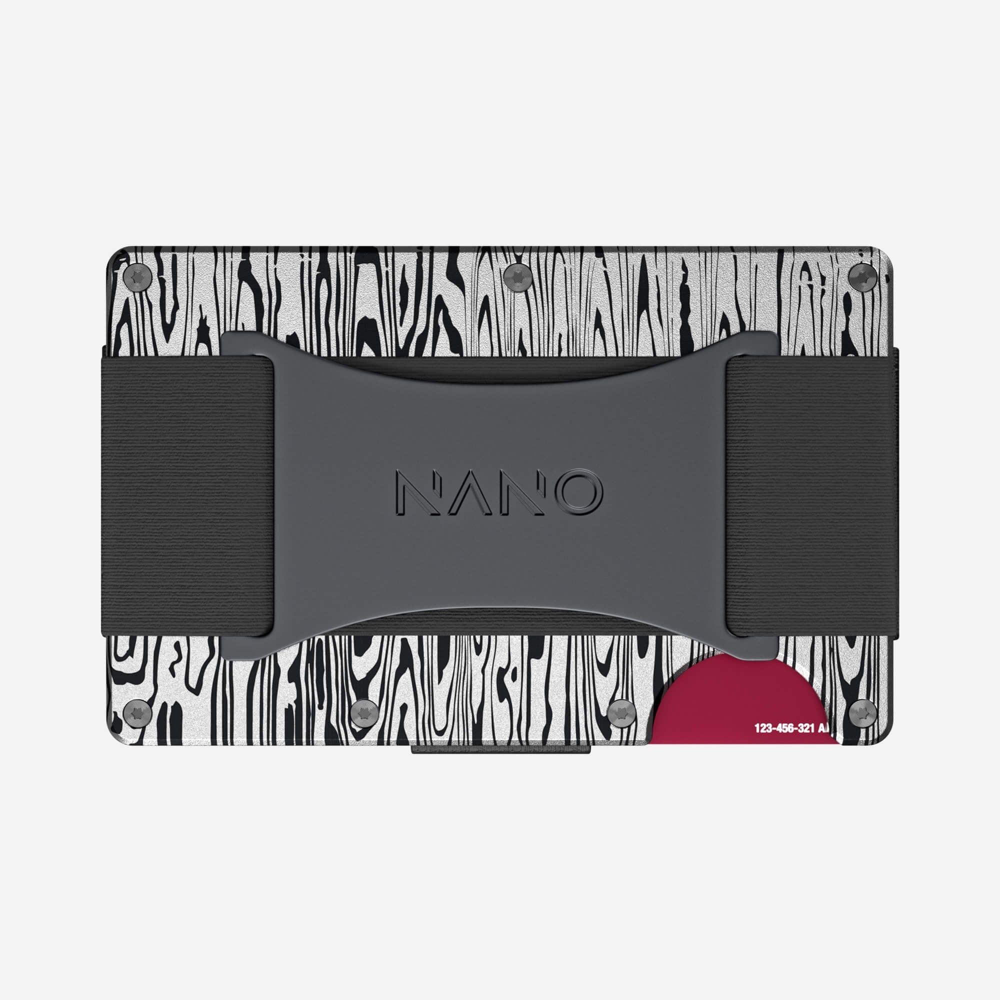 Cash Strap Wallet (Platinum Silver)