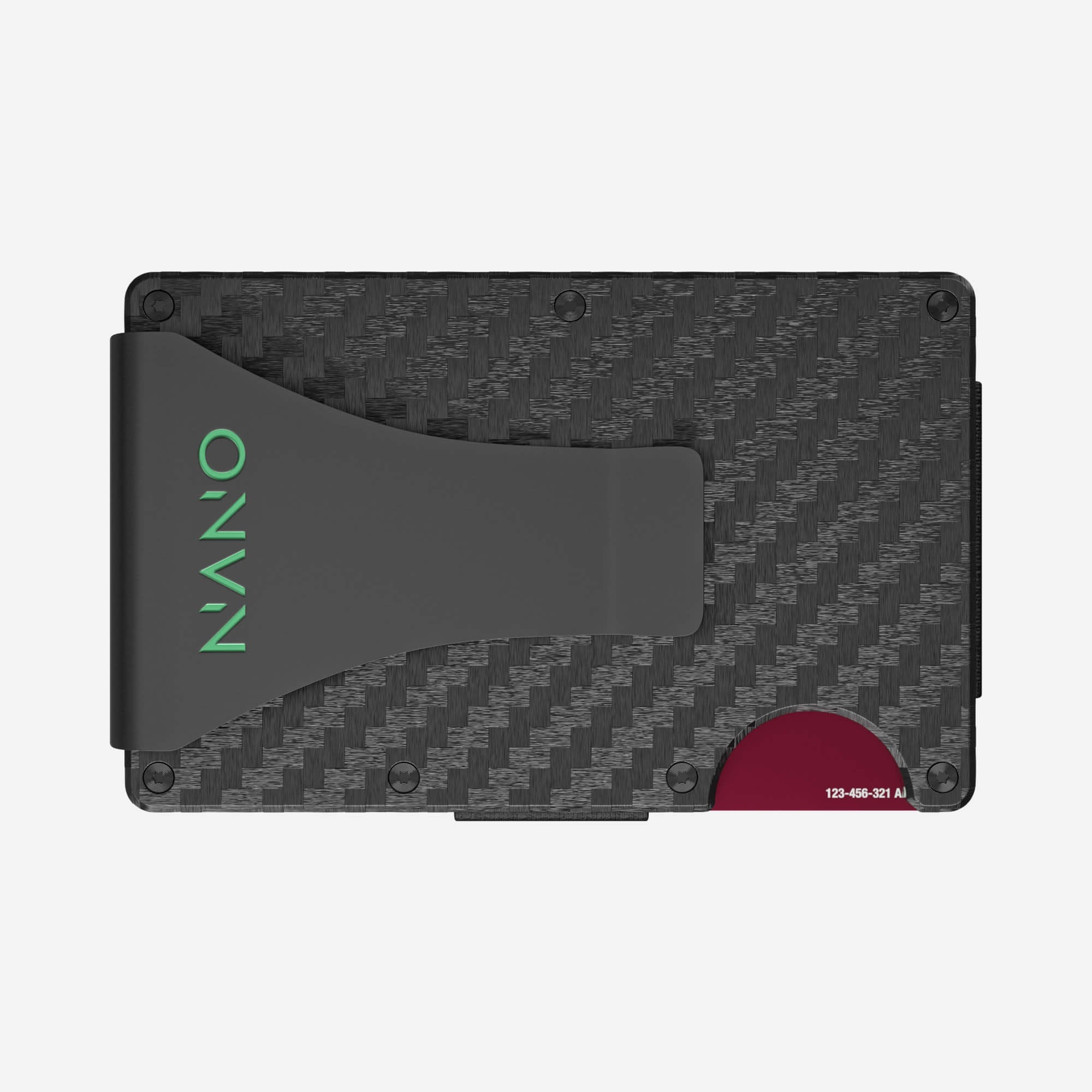 005 Money Clip Wallet (Stealth Black/Viper Green)