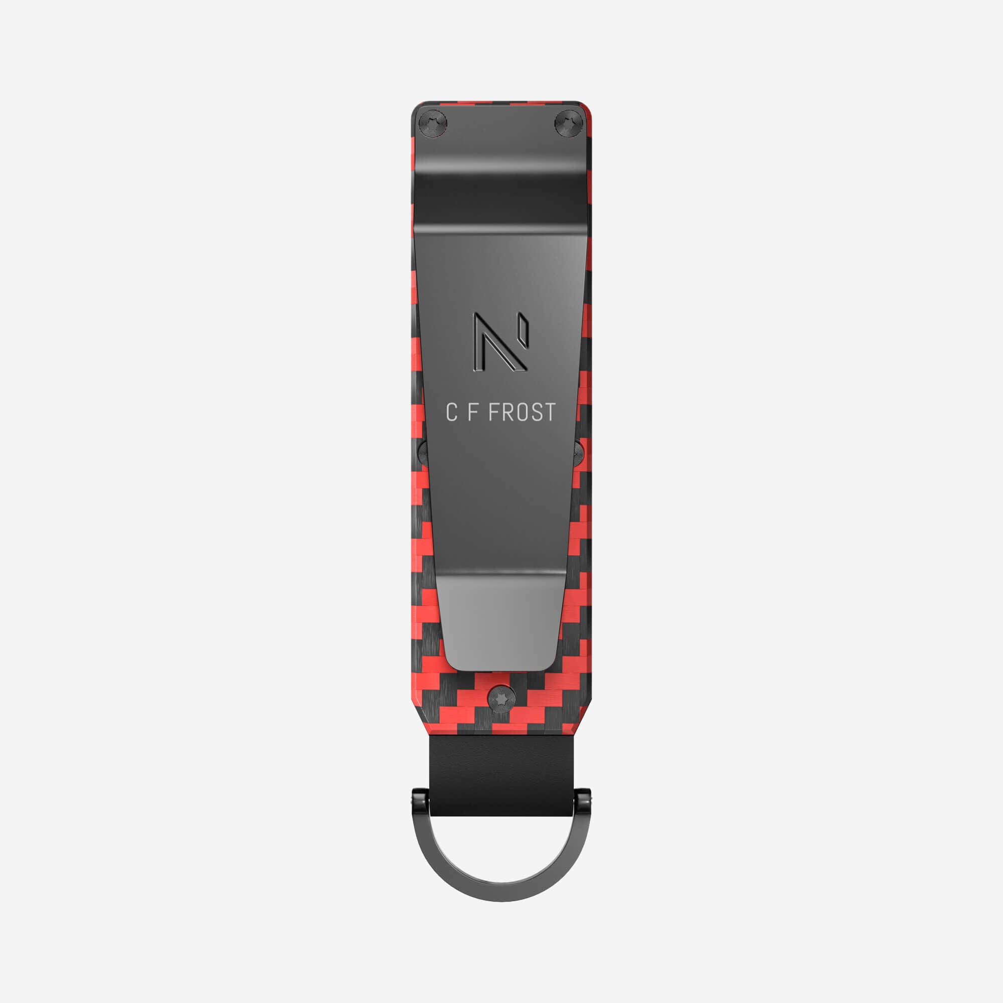 Personalised Key Case (Diablo Red/Stealth Black)
