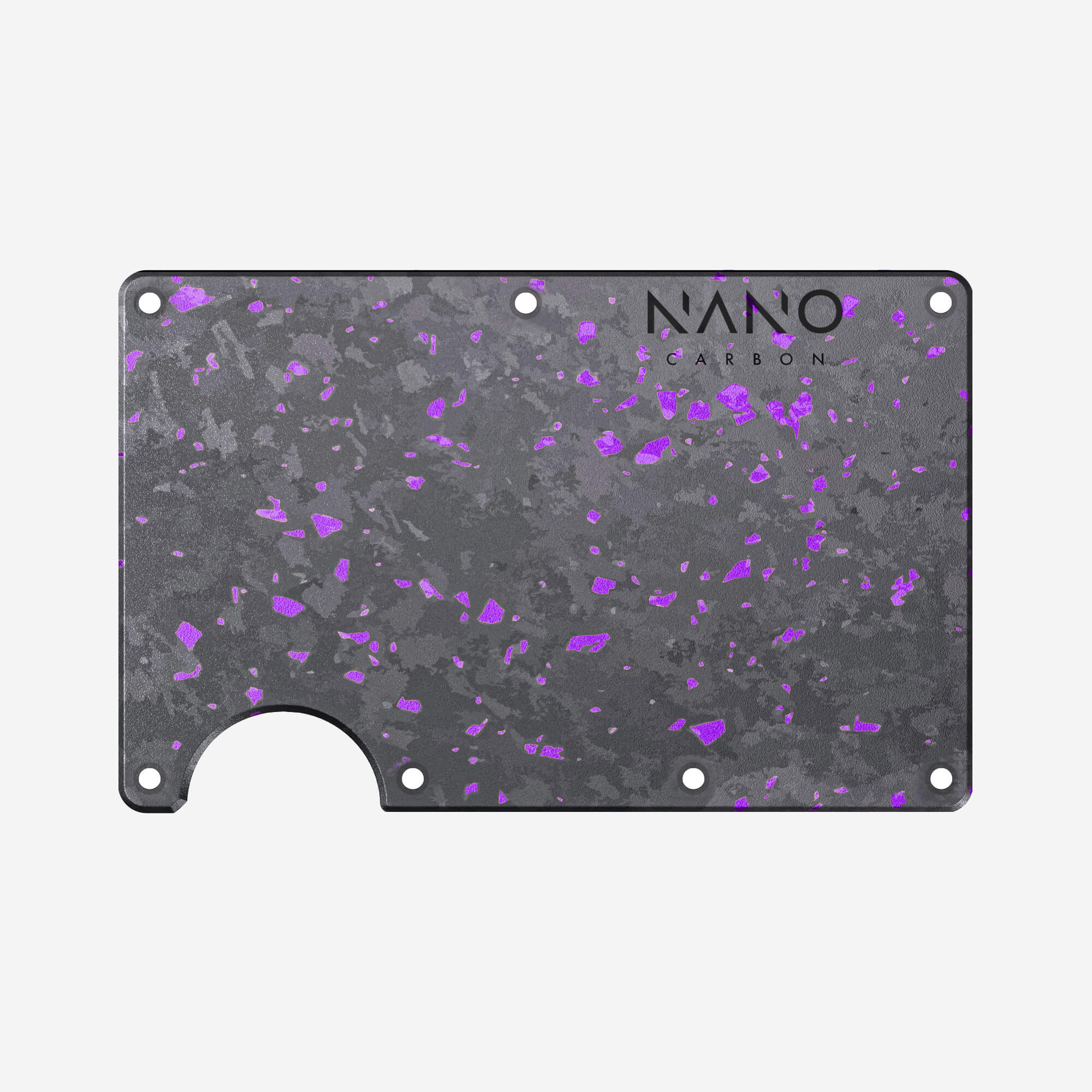 Front & Back Wallet Cover Plates (Nero/Viola)