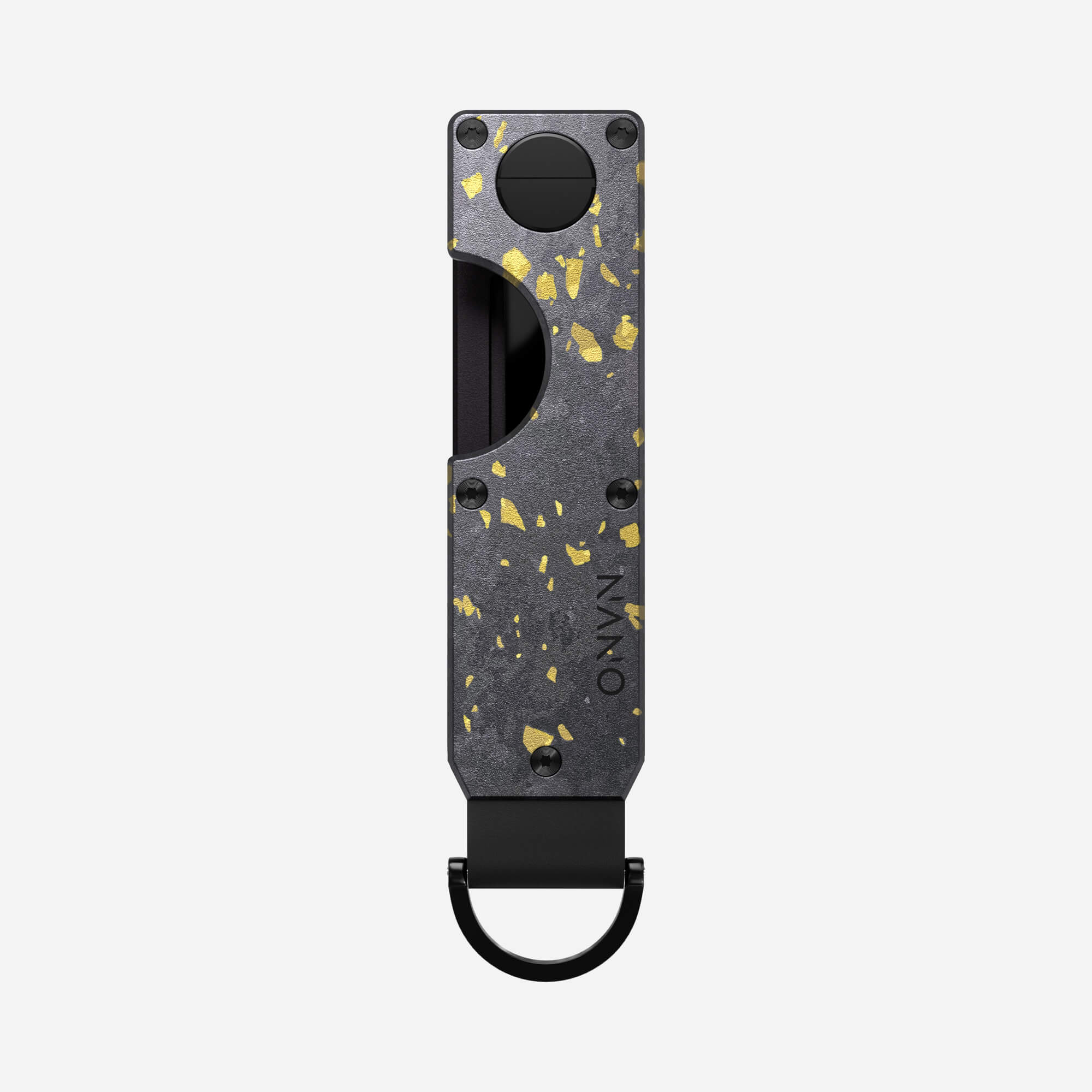 Personalised Key Case (Nero/Oro)