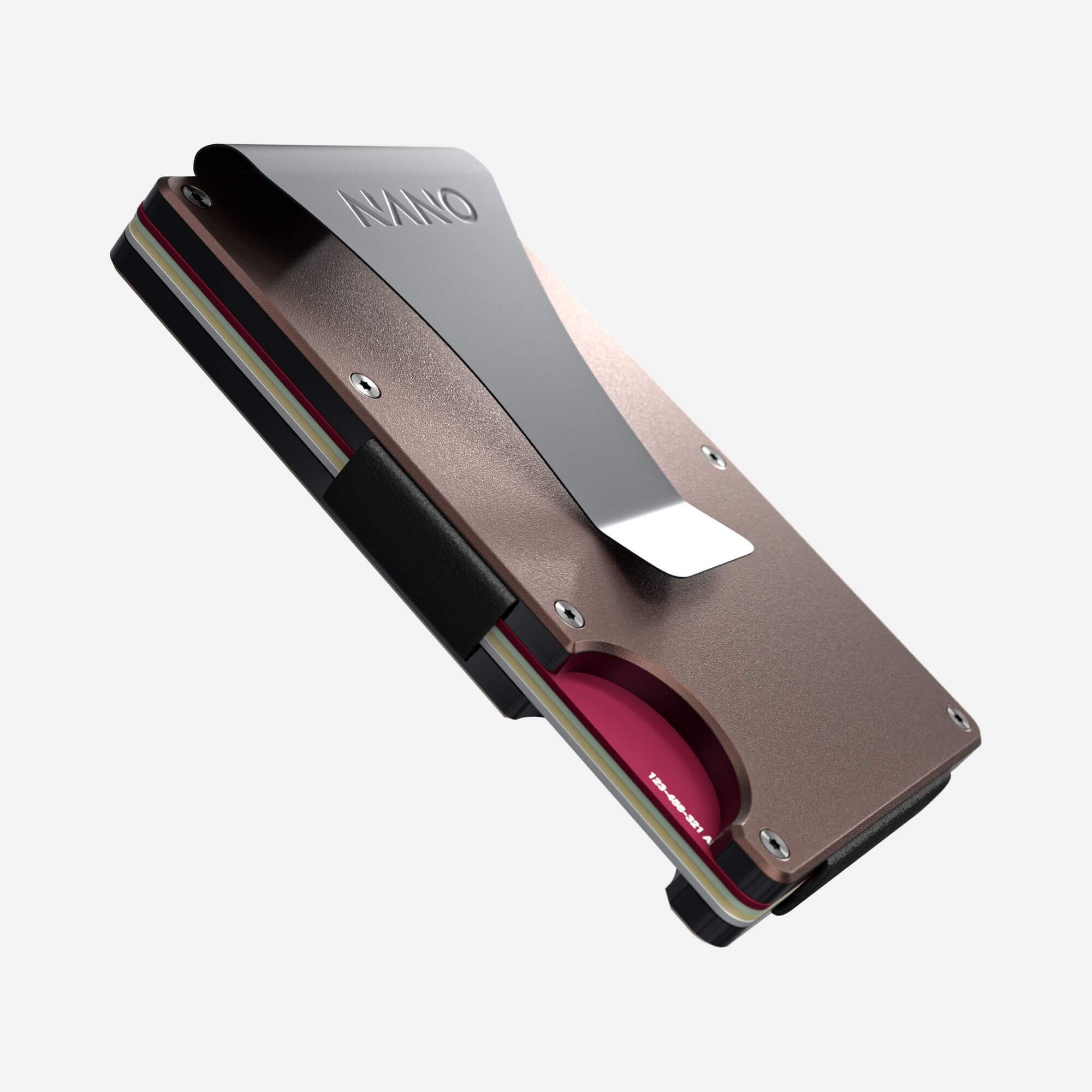 Personalised Money Clip Wallet (Sonic Copper) Essential Bundle