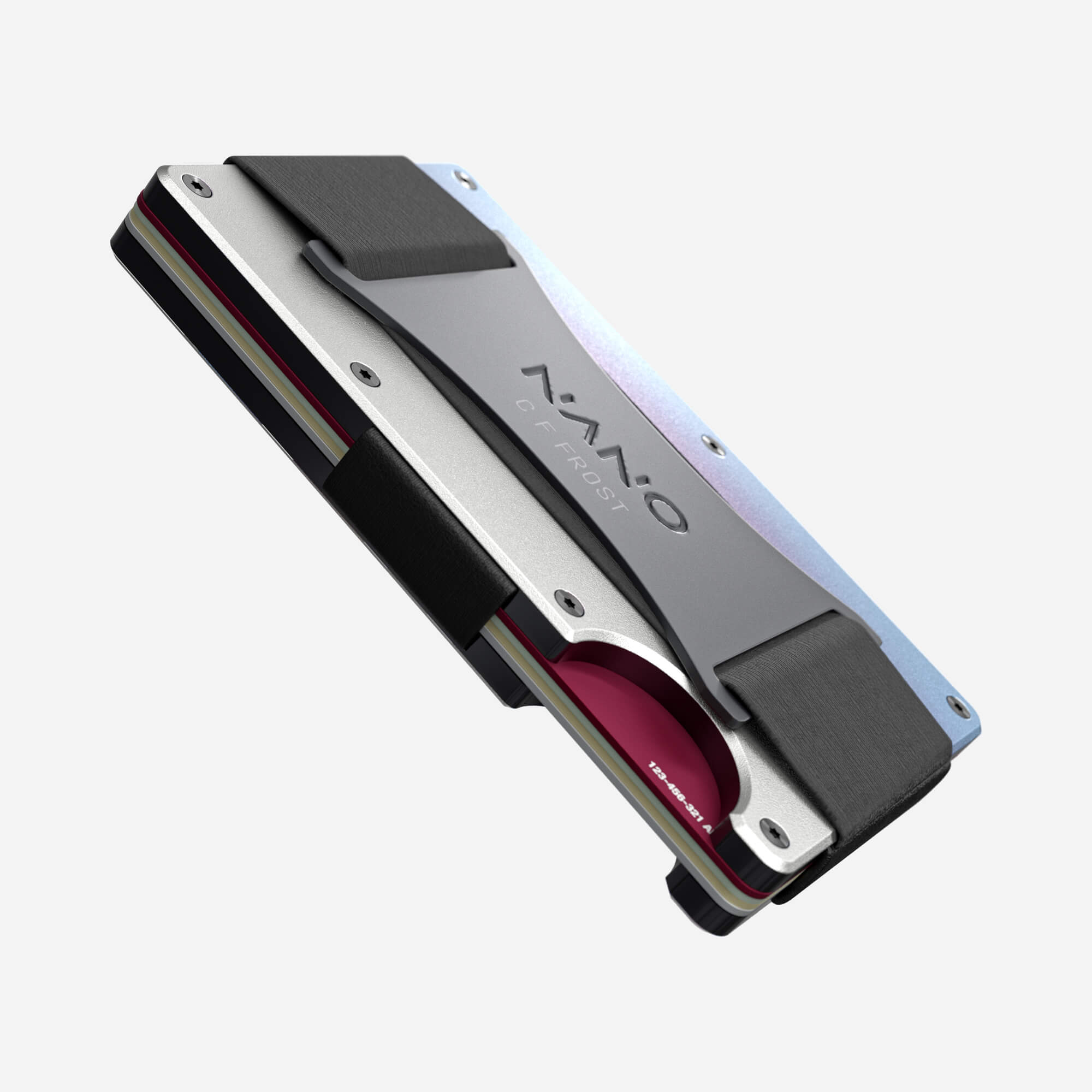 Personalised Cash Strap Wallet (Flame Burnt) Essential Bundle