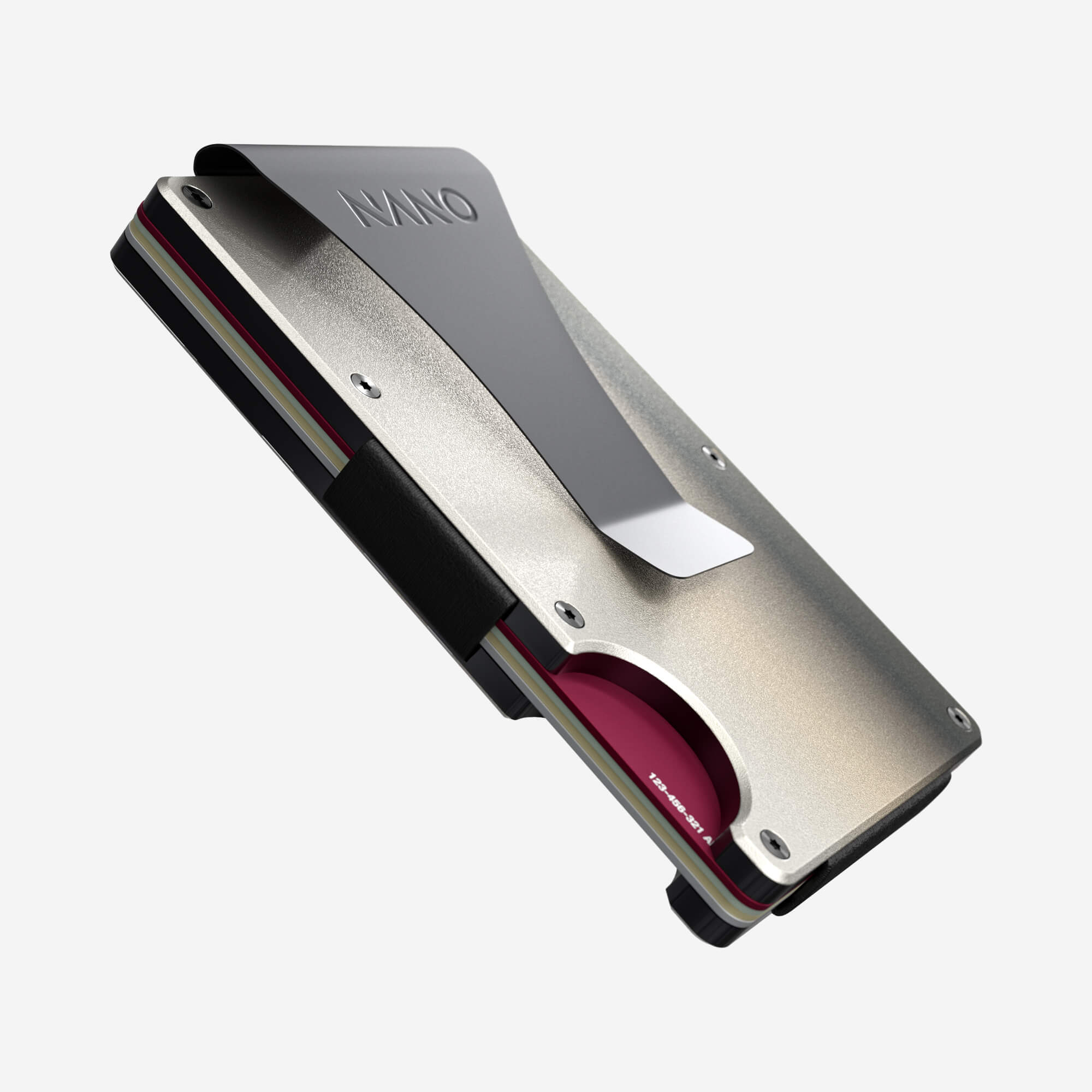 Money Clip Wallet (Onyx Eclipse) Essential Bundle