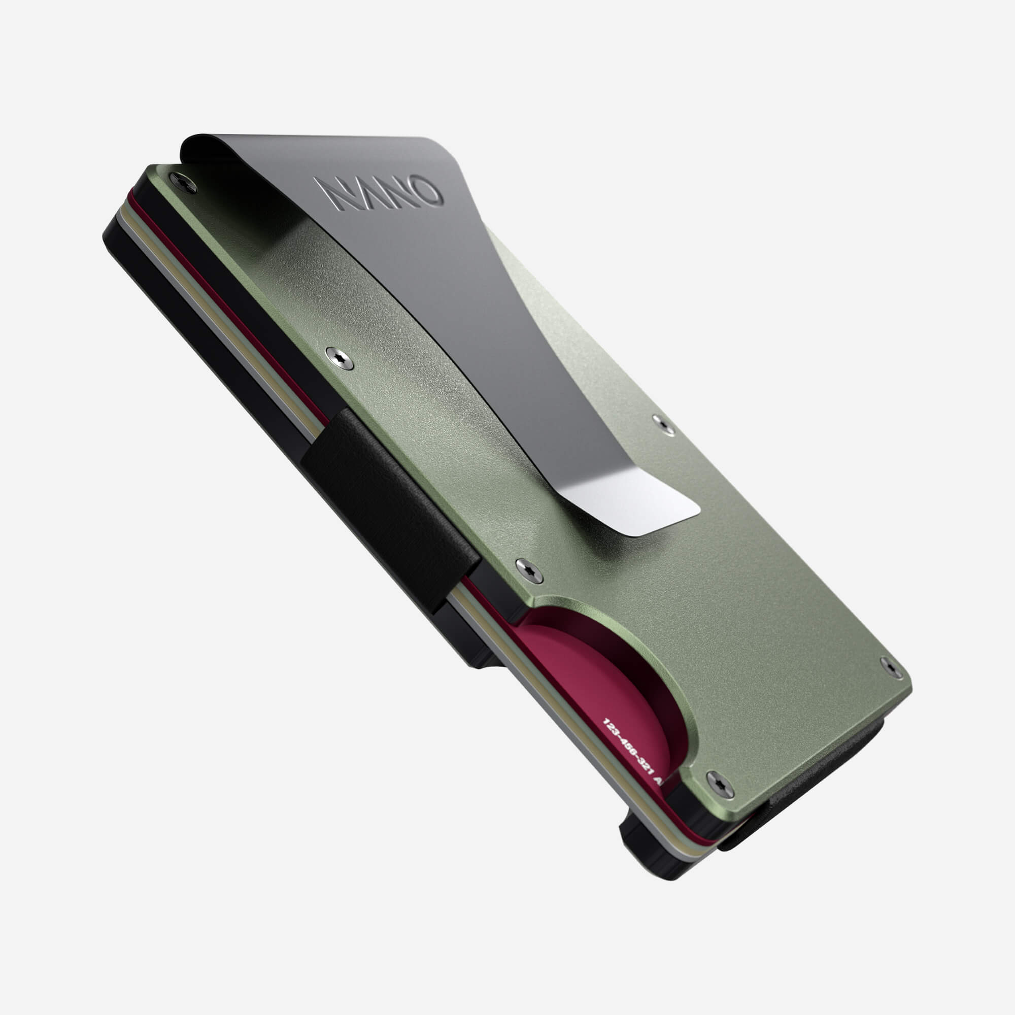 Money Clip Wallet (Heritage Green) Essential Bundle