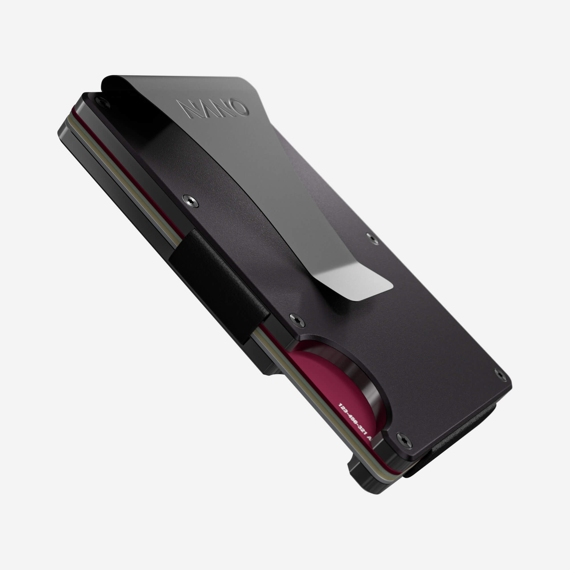 Money Clip Wallet (Phantom Black) Essential Bundle