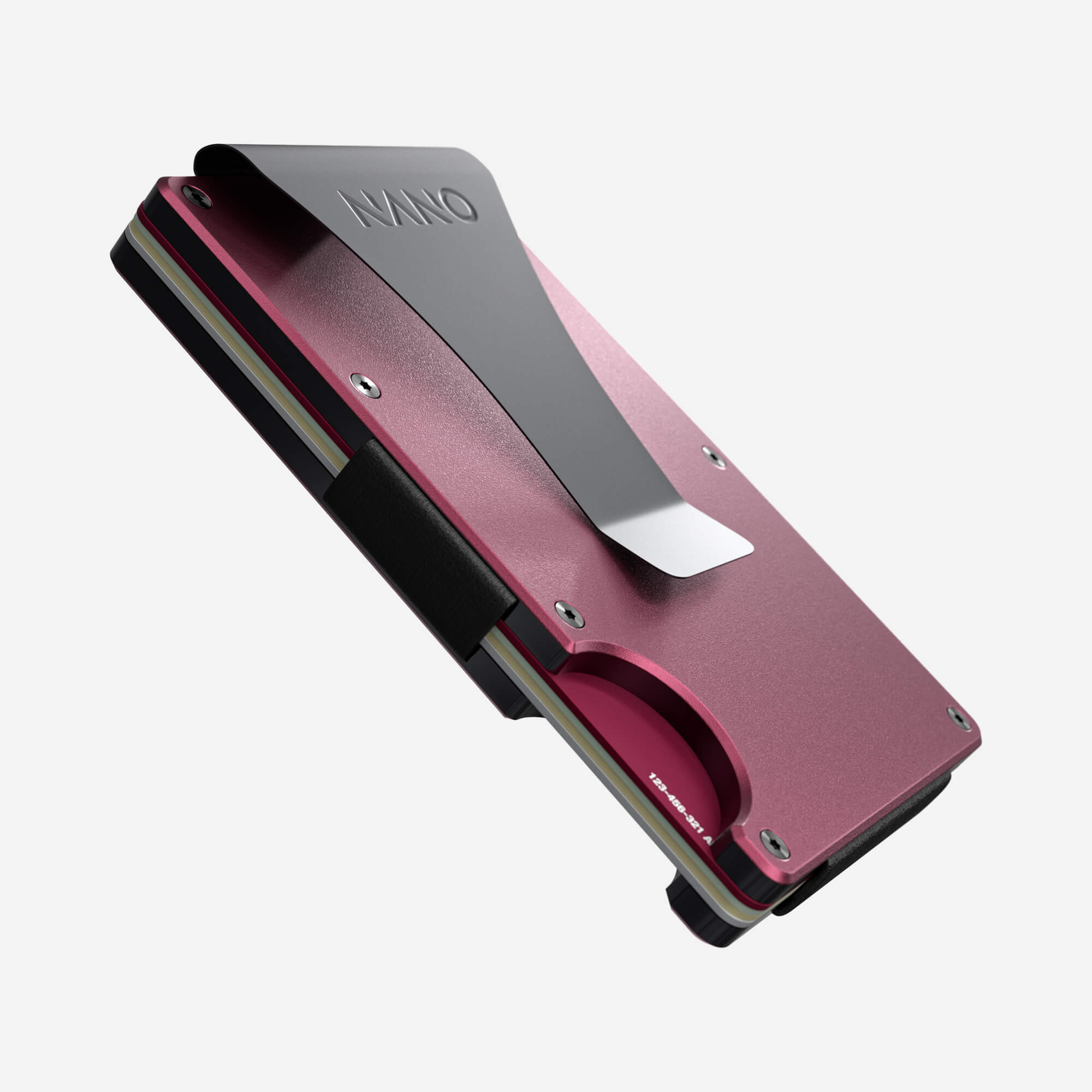 Money Clip Wallet (Portofino Red) Essential Bundle